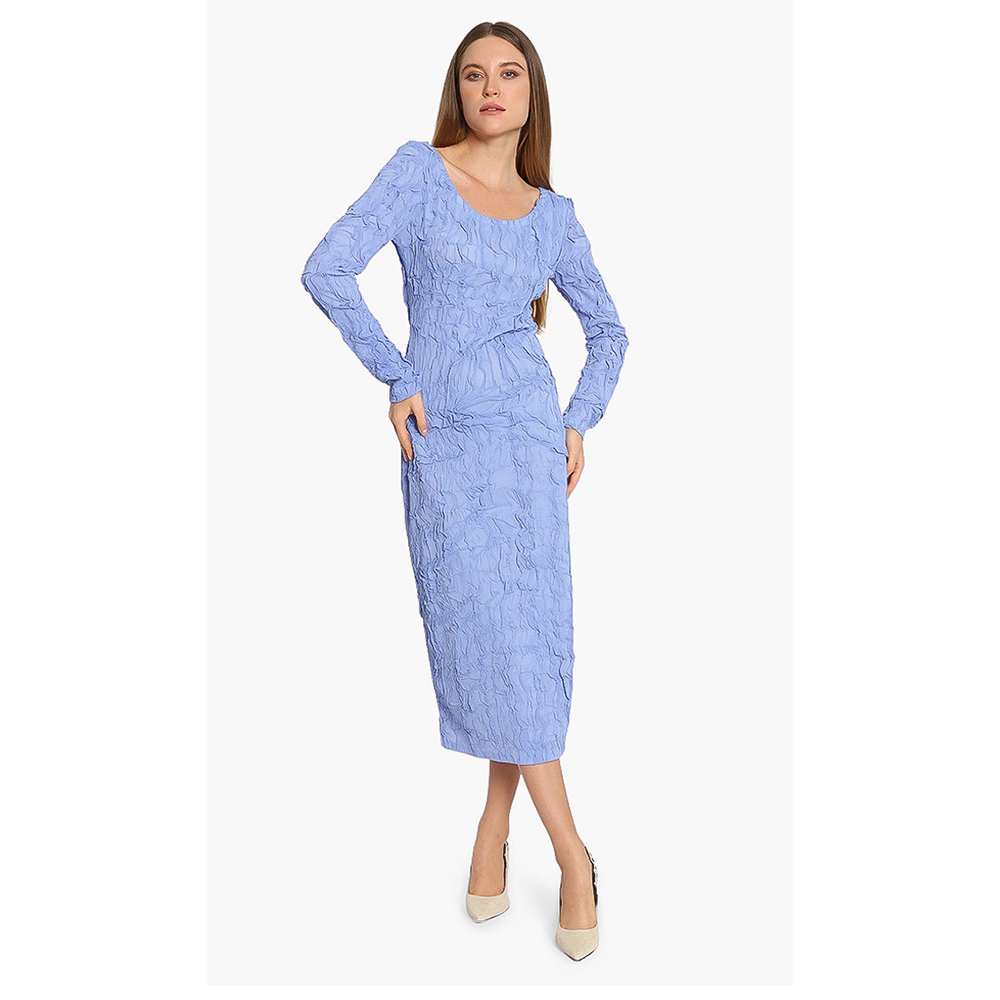 

Kenzo Blue Bodycon Longsleeves Dress