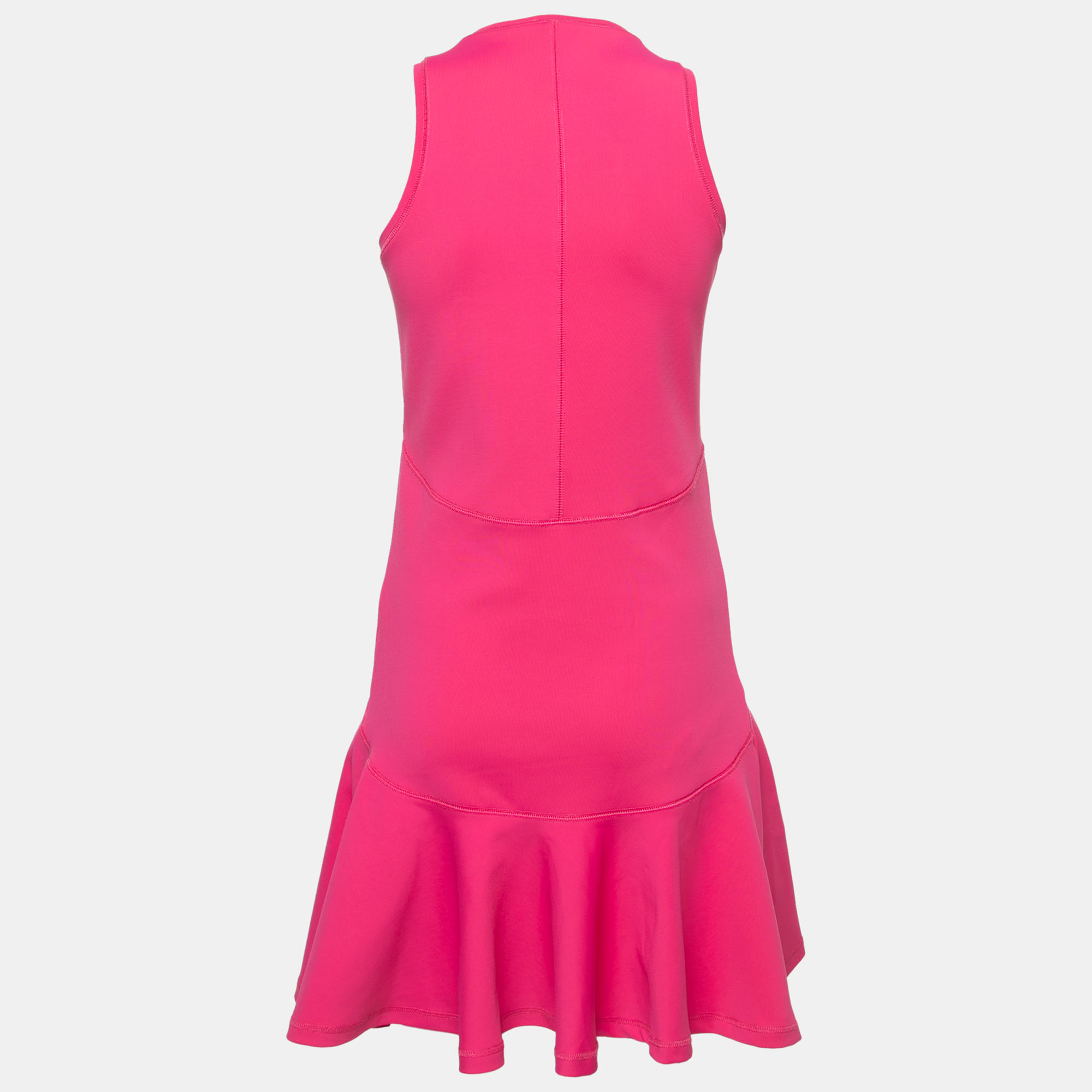 

Kenzo Pink Neoprene Sleeveless Mini Dress