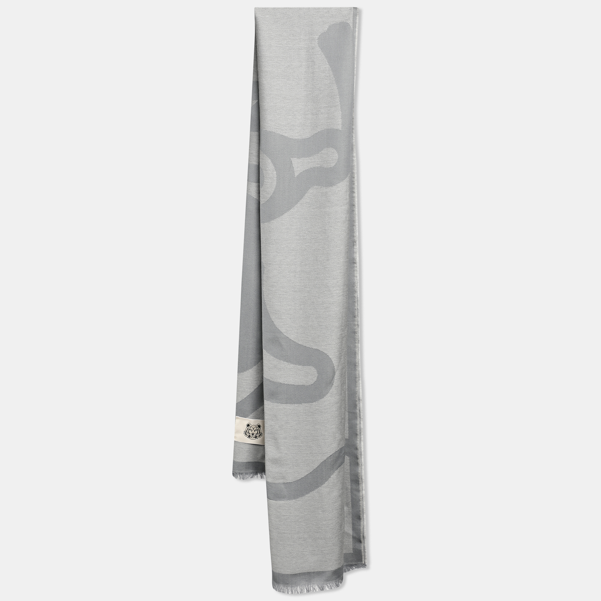 

Kenzo Grey Wool Stole