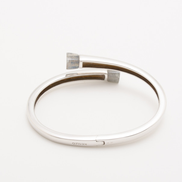 

KENZO Kyoto Contrarie Large Silver Bracelet