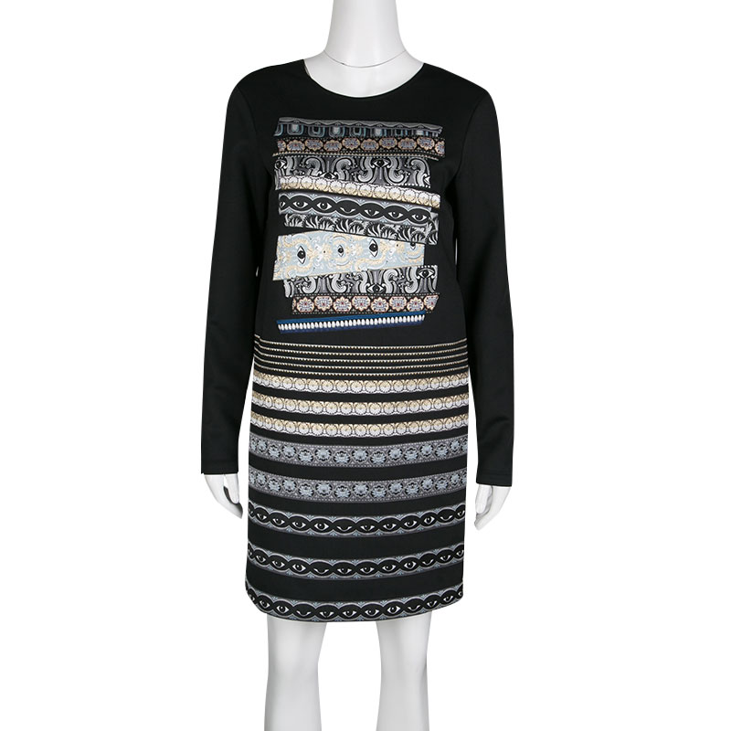 

Kenzo Black Eye Capsule Collection Third Eye Jacquard Shift Dress