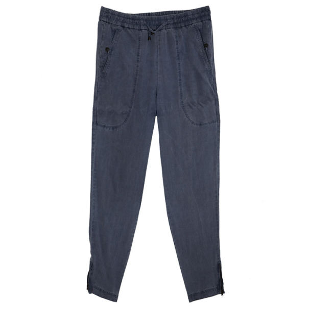 Pre Owned Kenzo Elastic Waist Pants S