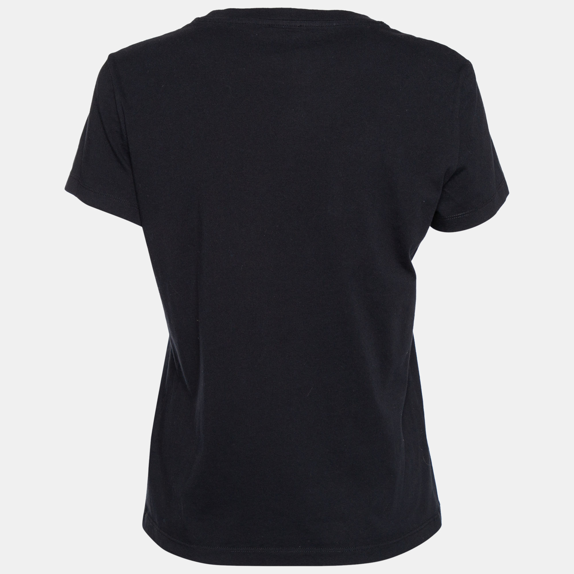 

Kenzo Black Cotton Tiger Printed Short Sleeve T-Shirt