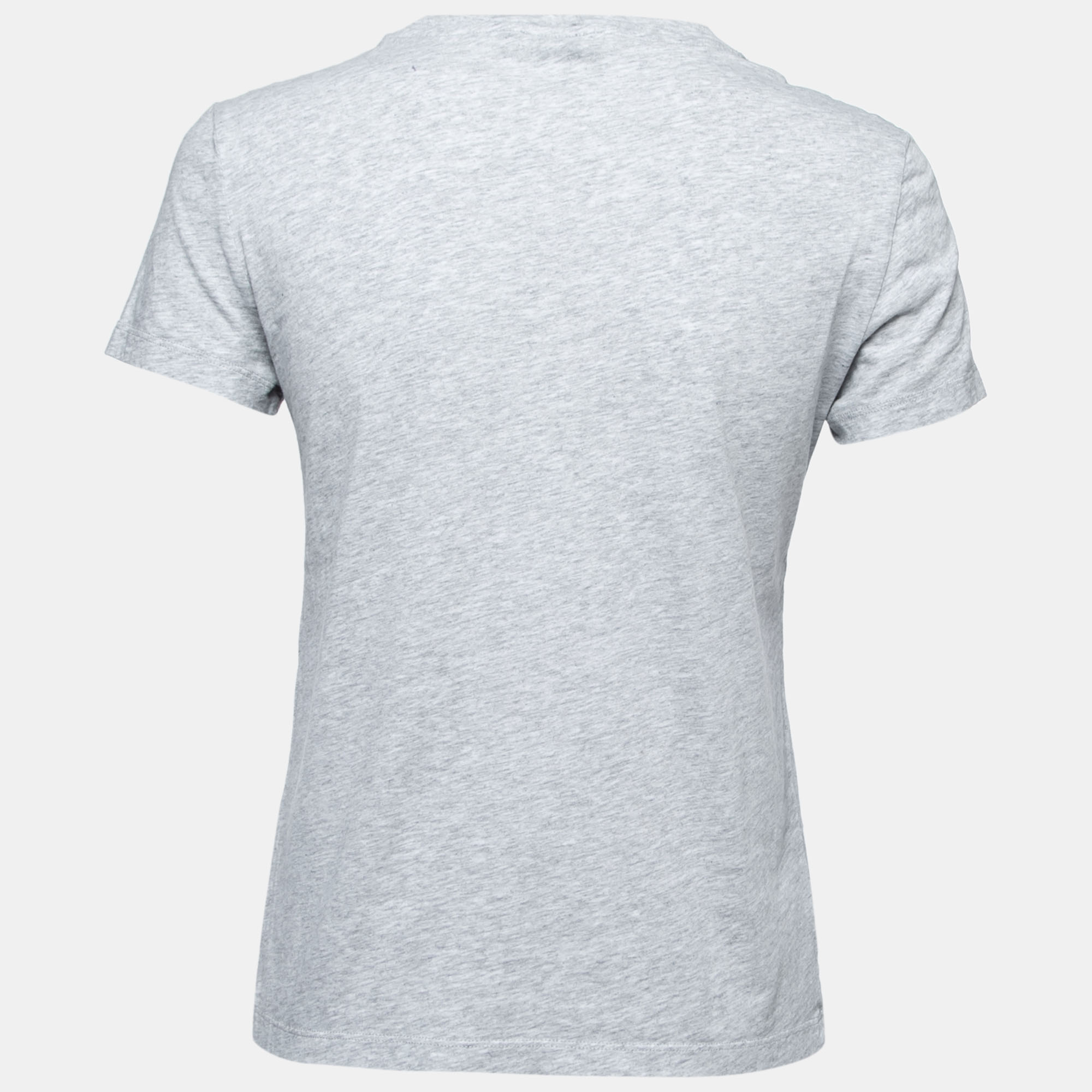 

Kenzo Grey Printed Cotton Short Sleeve T-Shirt