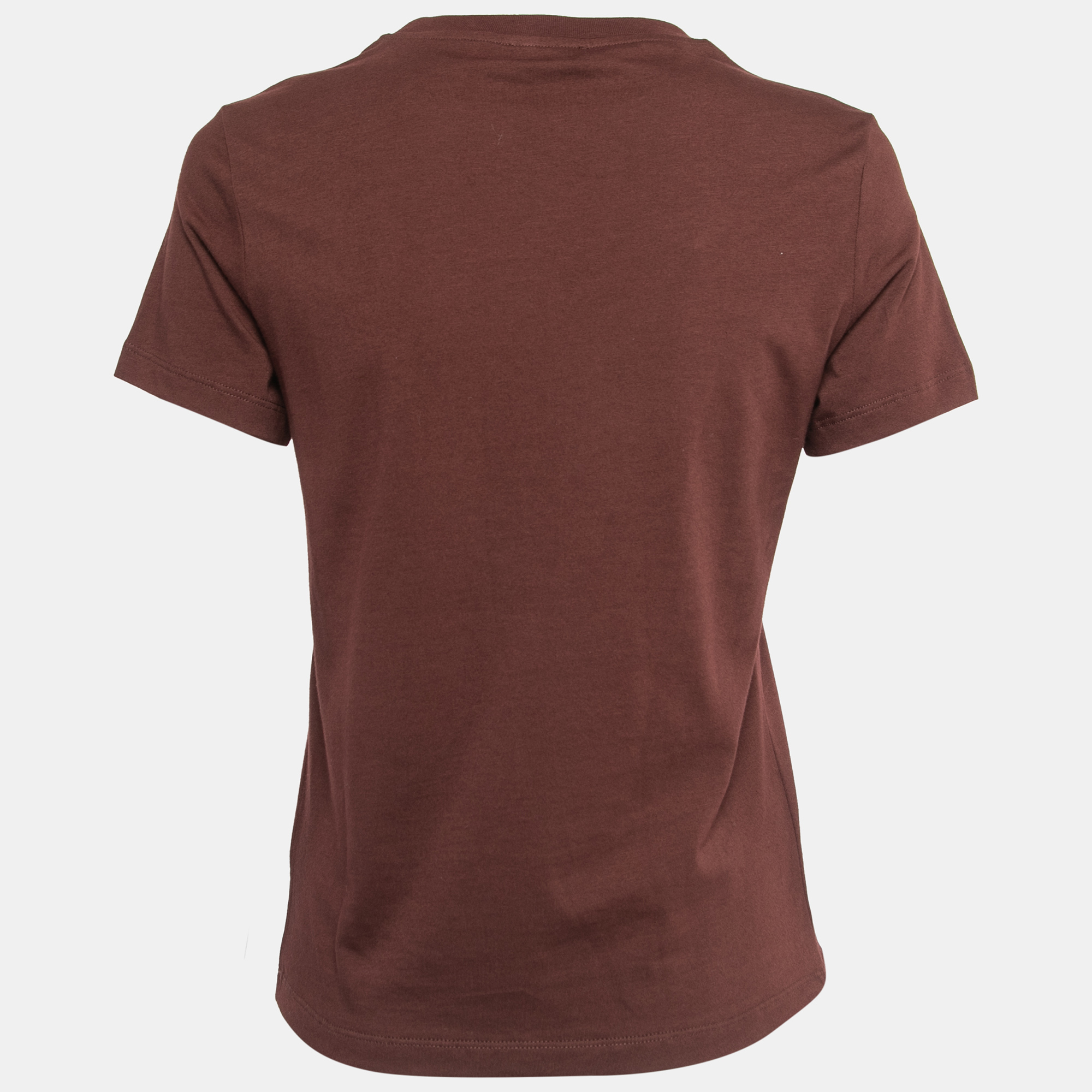 

Kenzo Brown Logo Printed Cotton Half Sleeve T-Shirt