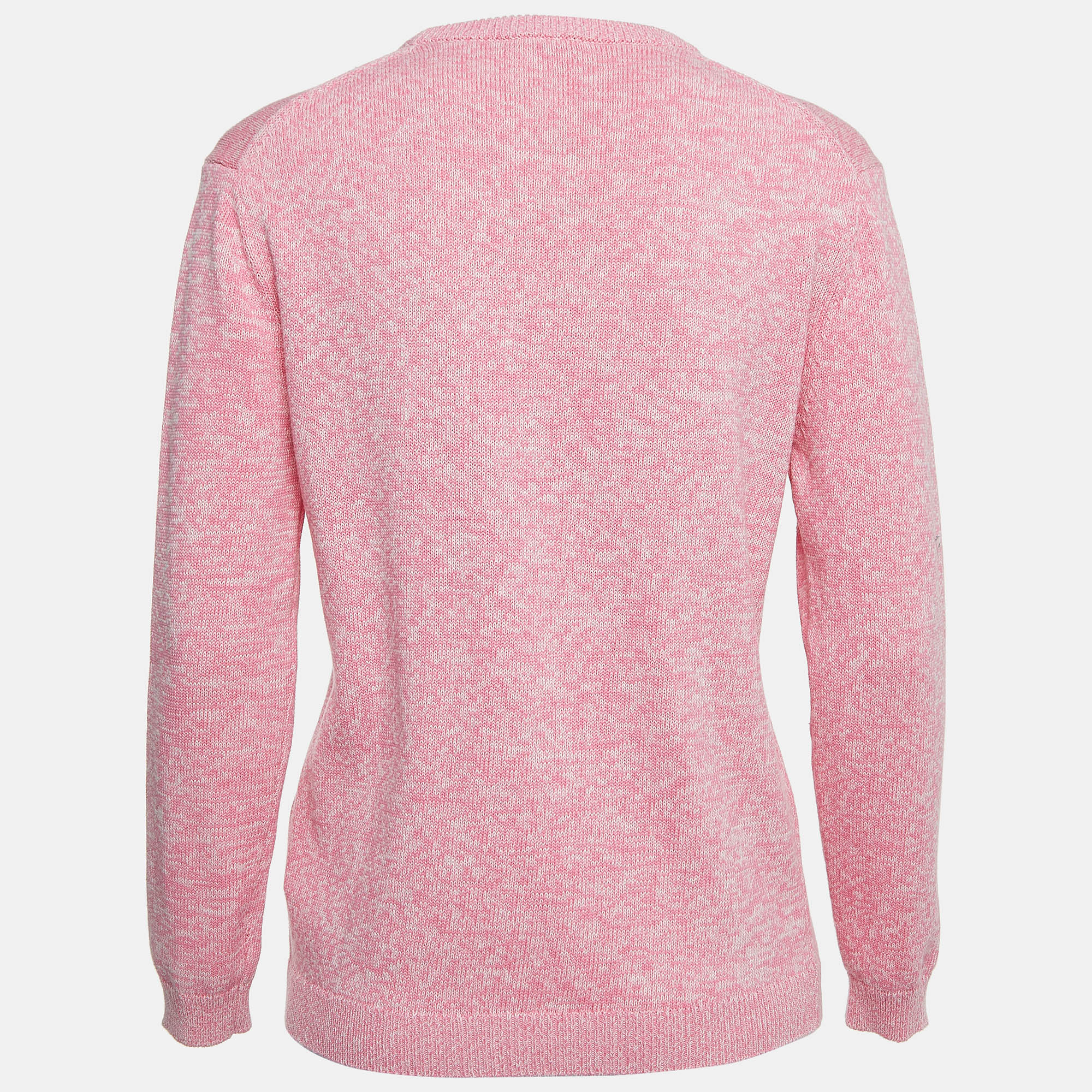 

Kenzo Pink Knit Embroidered Sweater