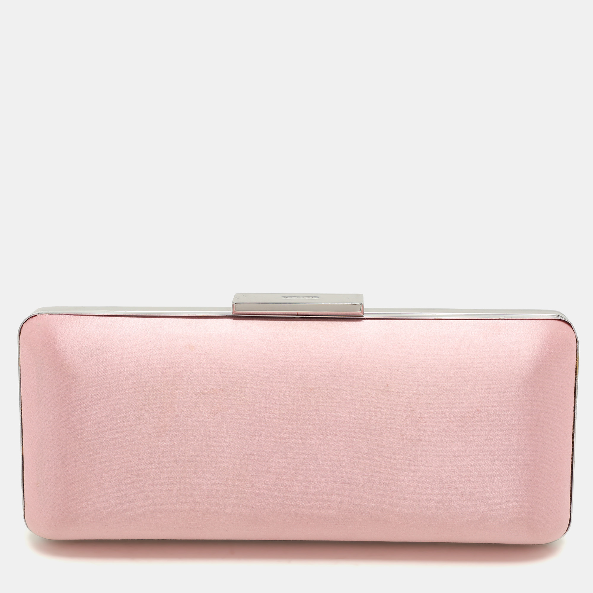 

Kenzo Pink Satin Clutch