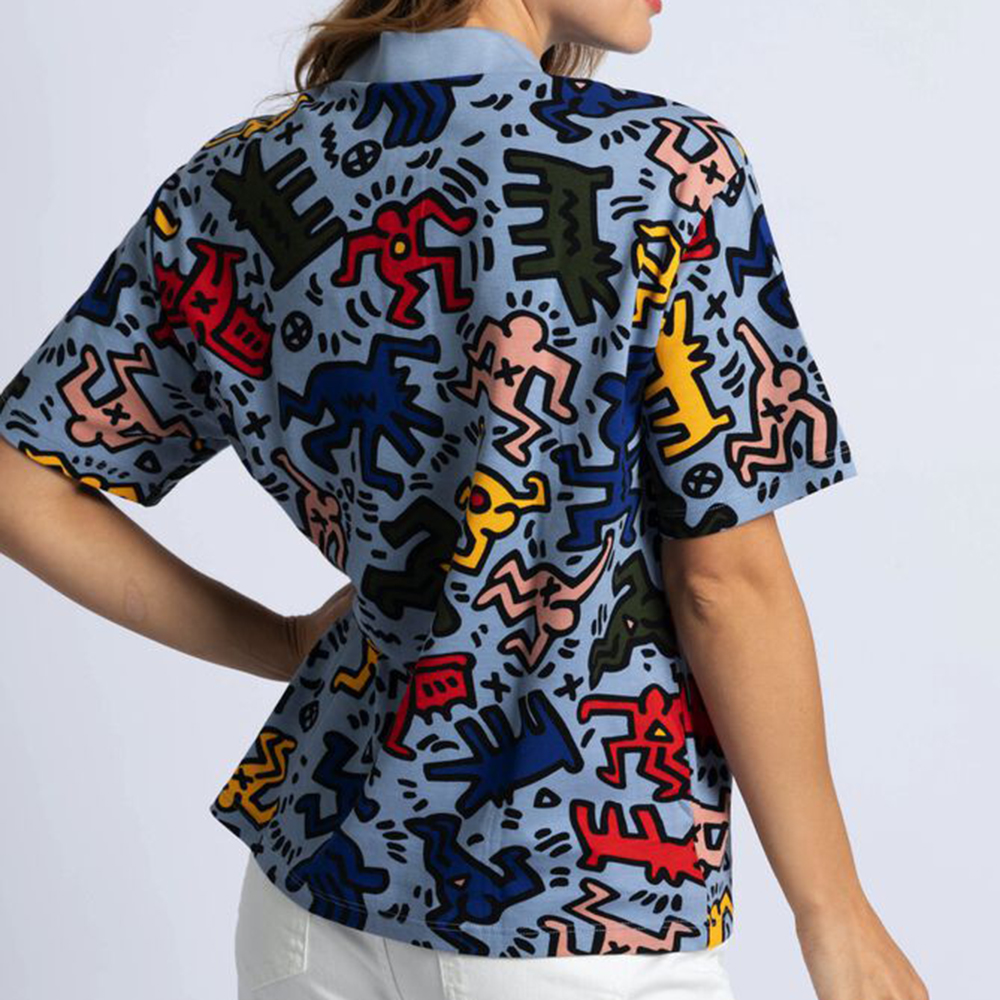 

Lacoste Multicolor Keith Haring Print Relaxed Fit Polo Shirt  (Available for UAE Customers Only