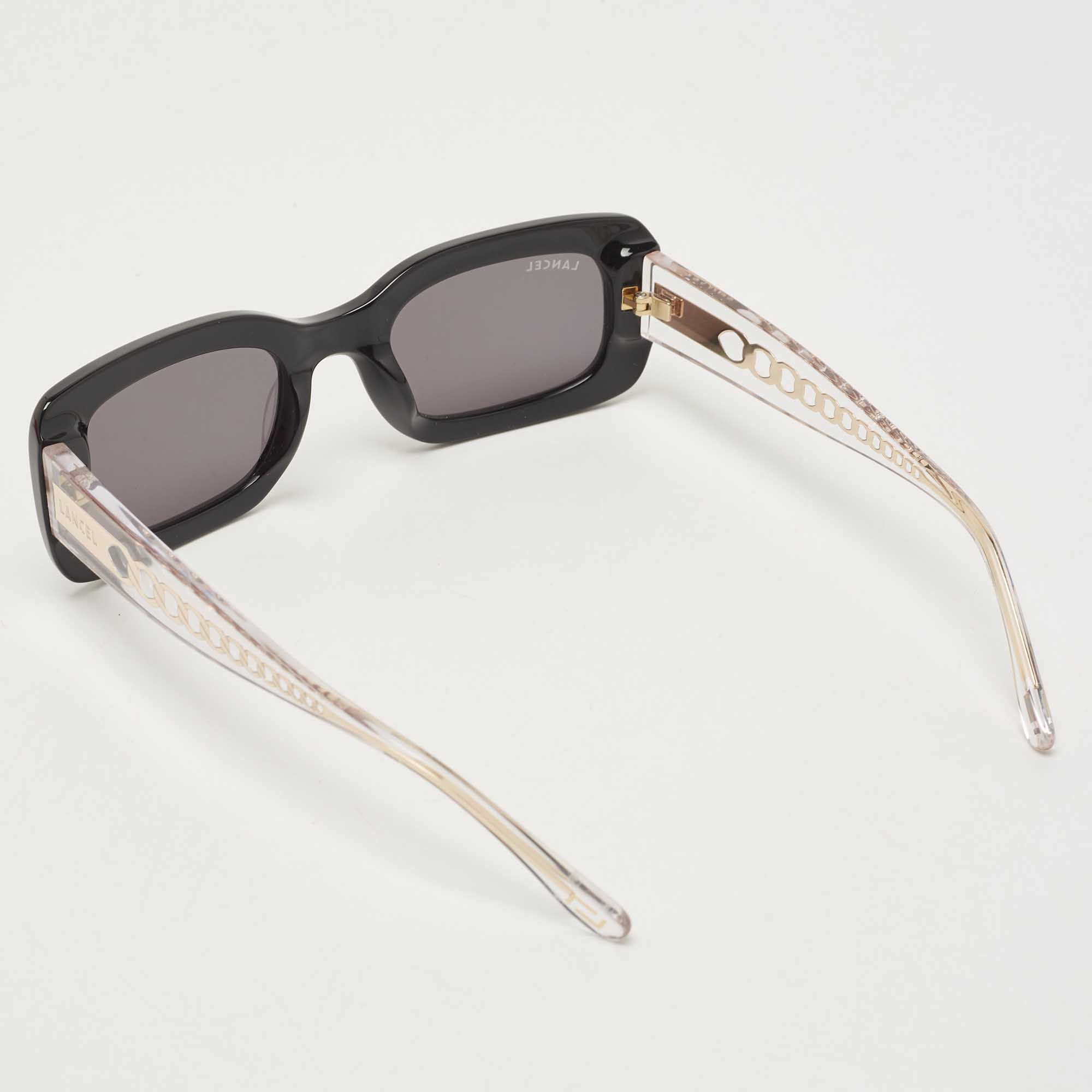 

Lancel Black Leonie De Lancel Rectangular Sunglasses