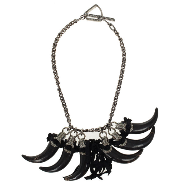 Pre Owned Lanvin Horn Necklace