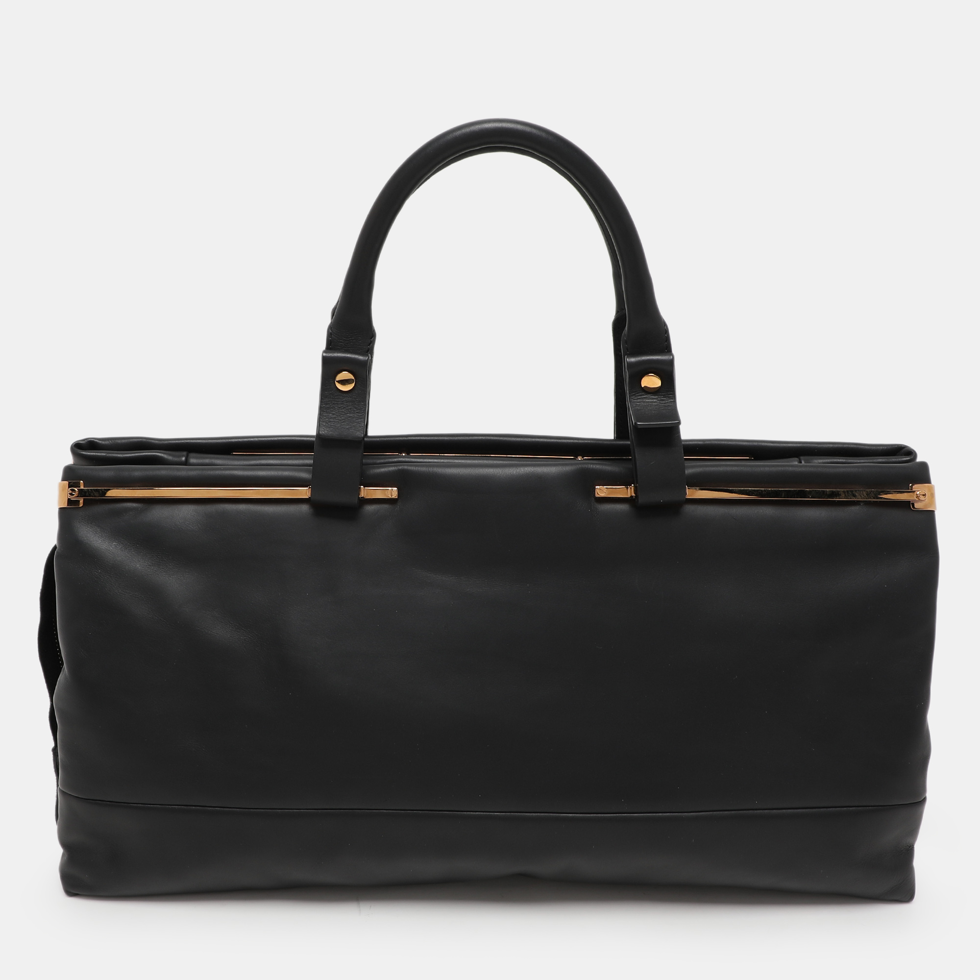 

Lanvin Black Leather Satchel