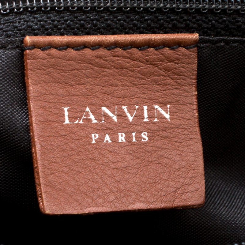 Pre-owned Lanvin Brown Leather Shoulder Bag