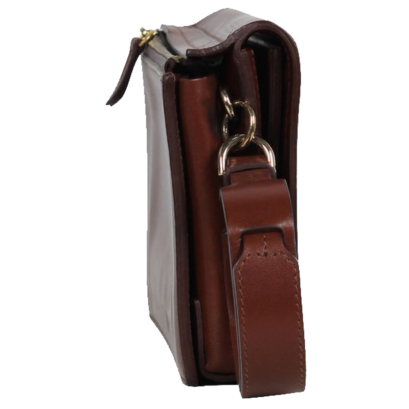 

Lanvin Brown Leather Clutch