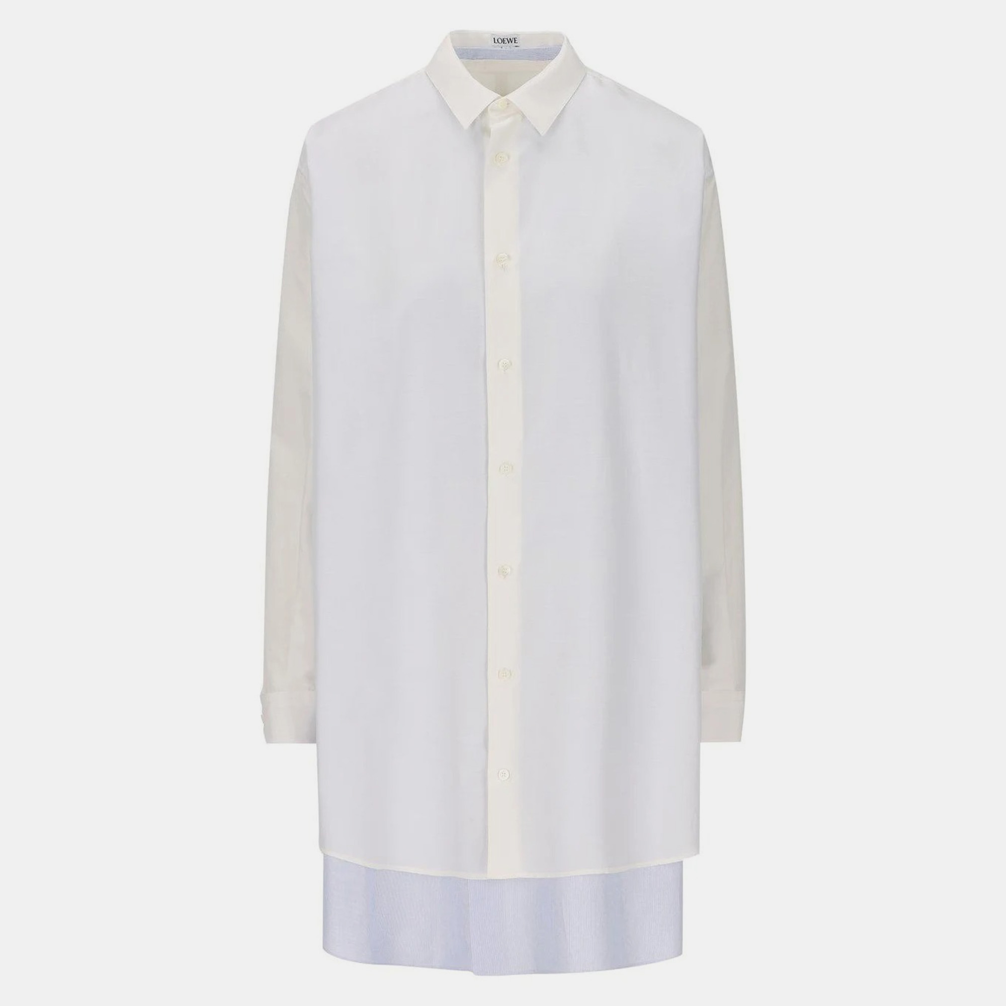 

Loewe White Double Layer Shirt Dress Women’s