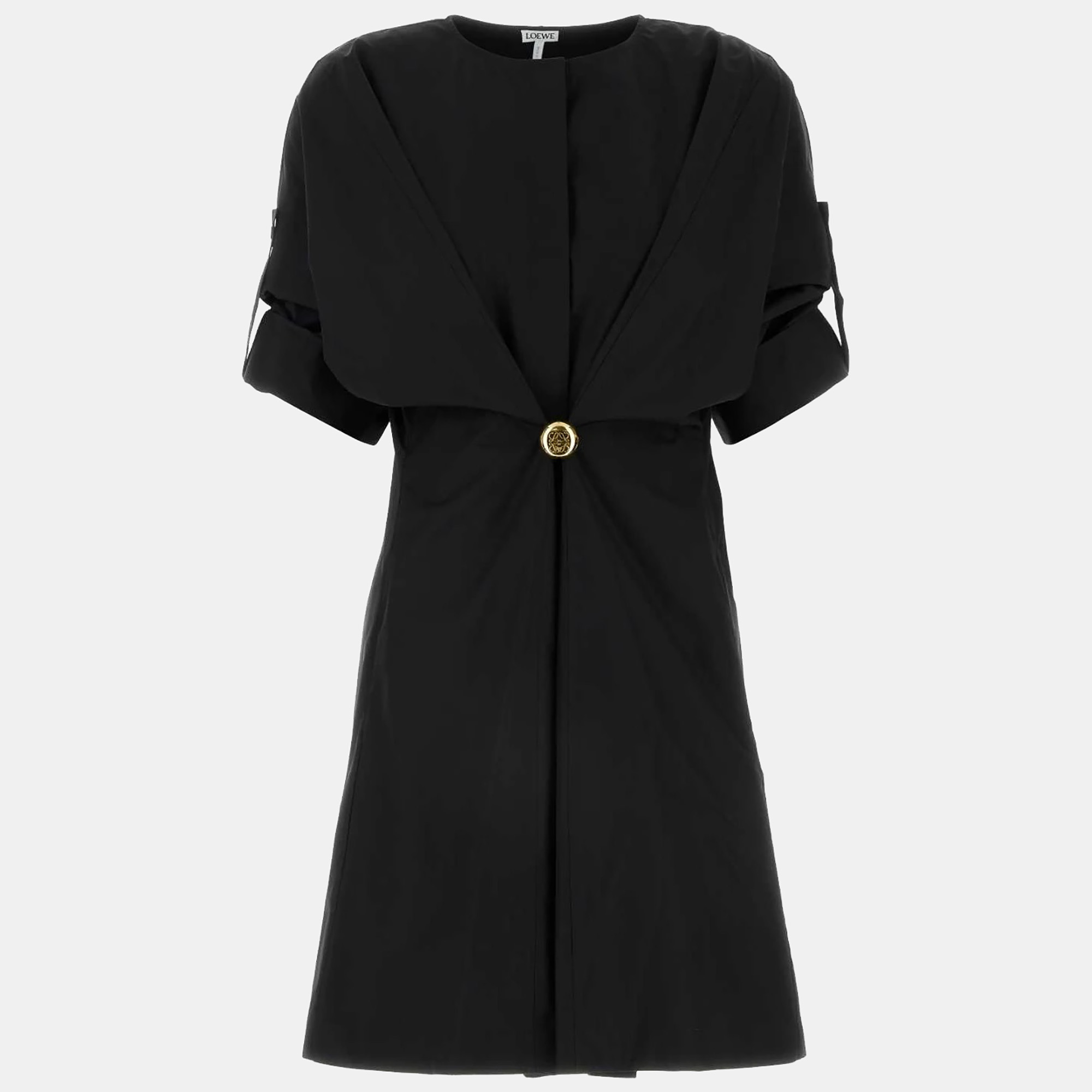 

Loewe Black Poplin Dress Women’s FR 36