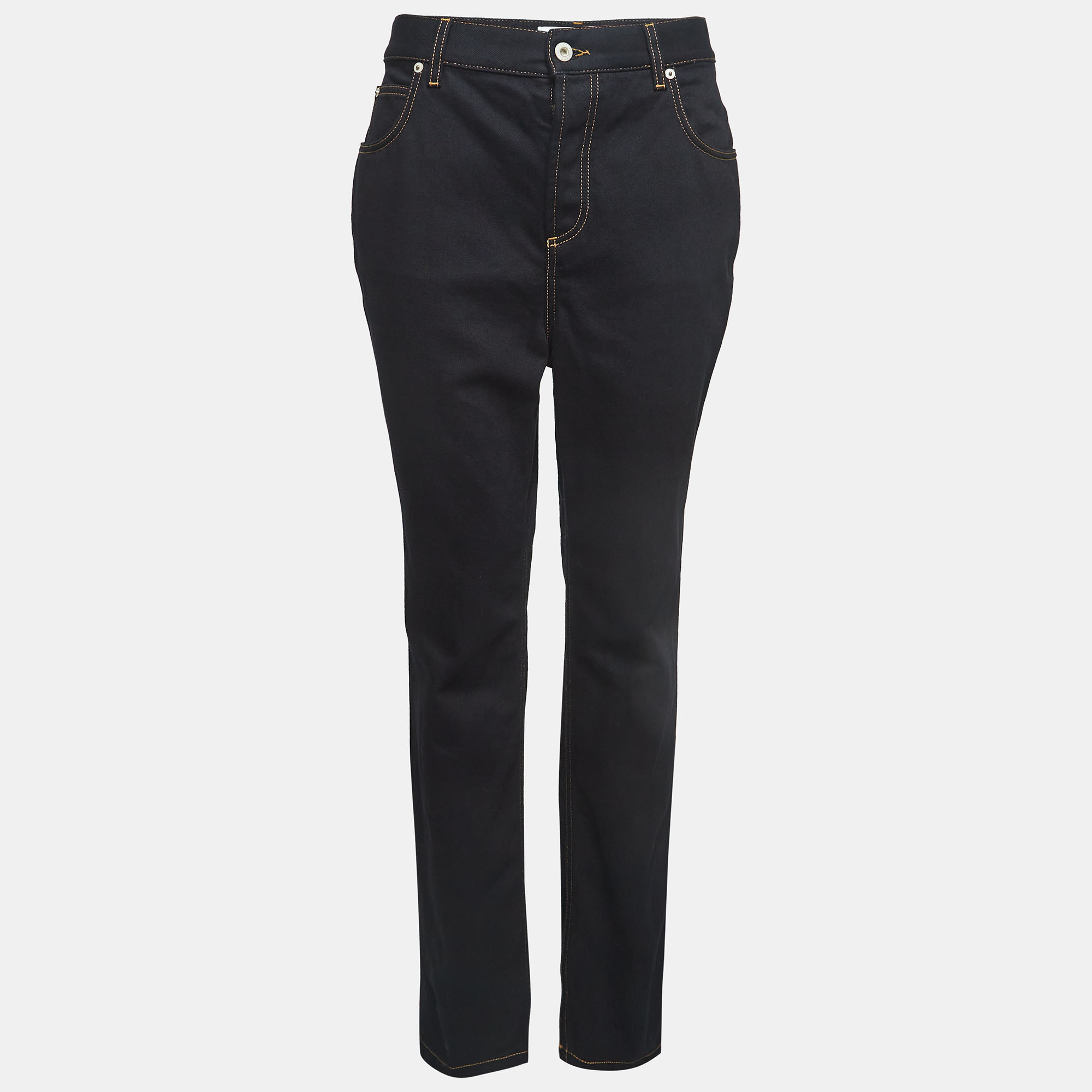 

Loewe Black Denim Anagram Pocket Jeans