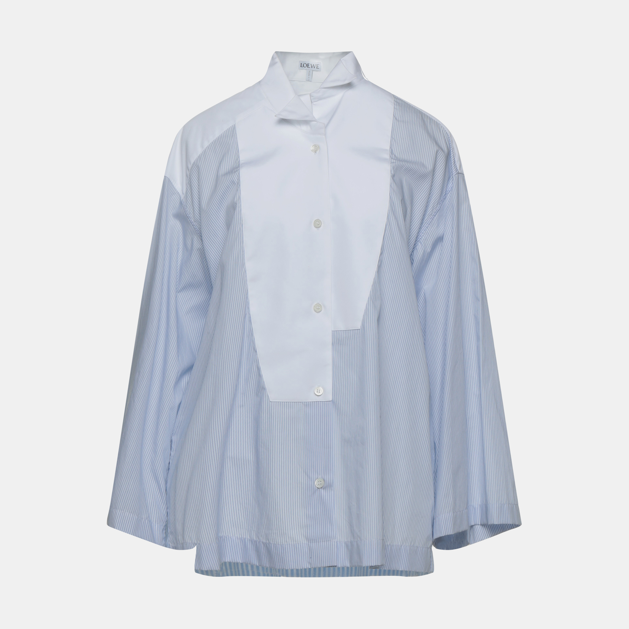 Pre-owned Loewe Cotton Shirts Xs In Blue