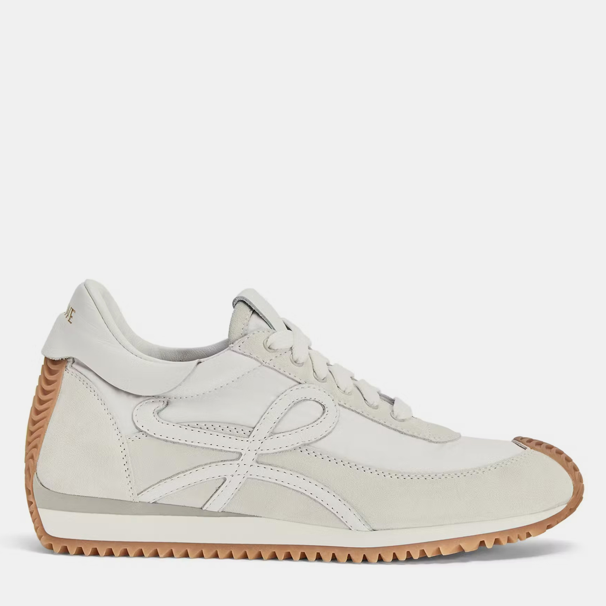 

Loewe White Suede Flow Runner Sneaker EU