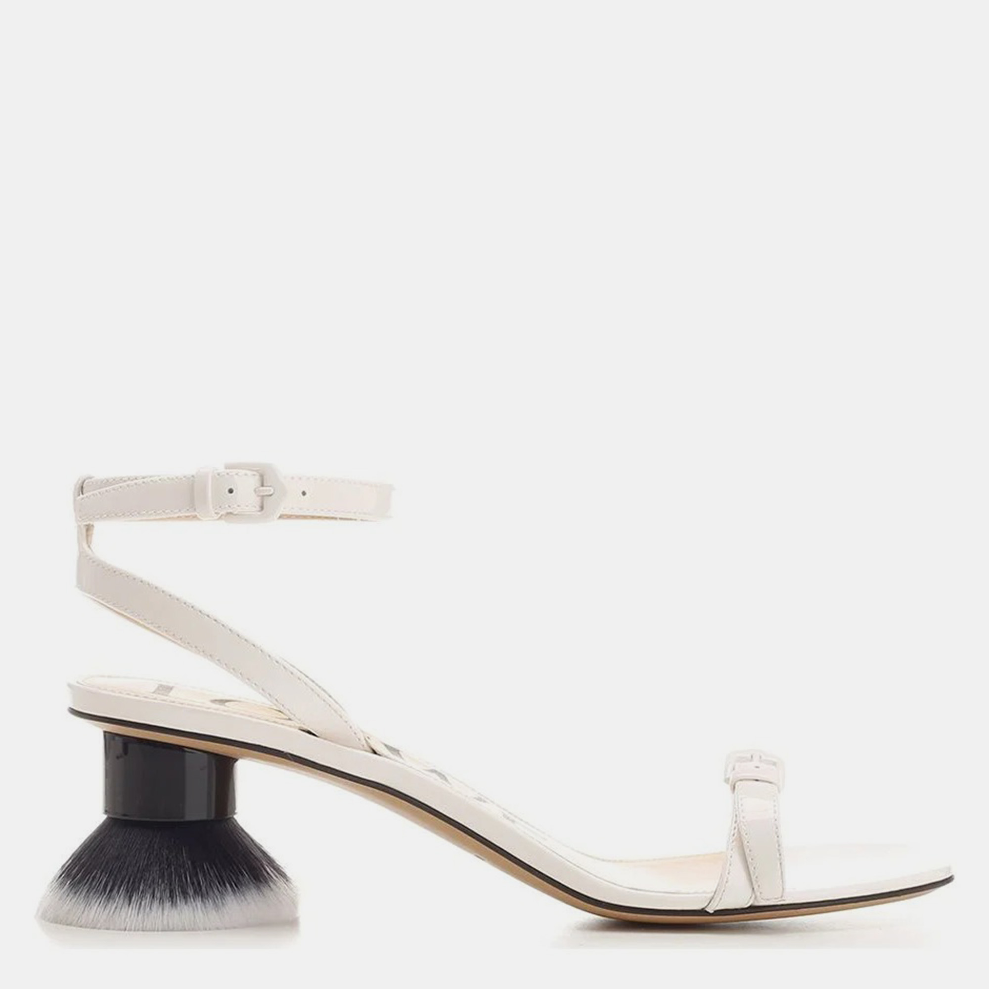 

Loewe White Leather Petal Sandals Women’s