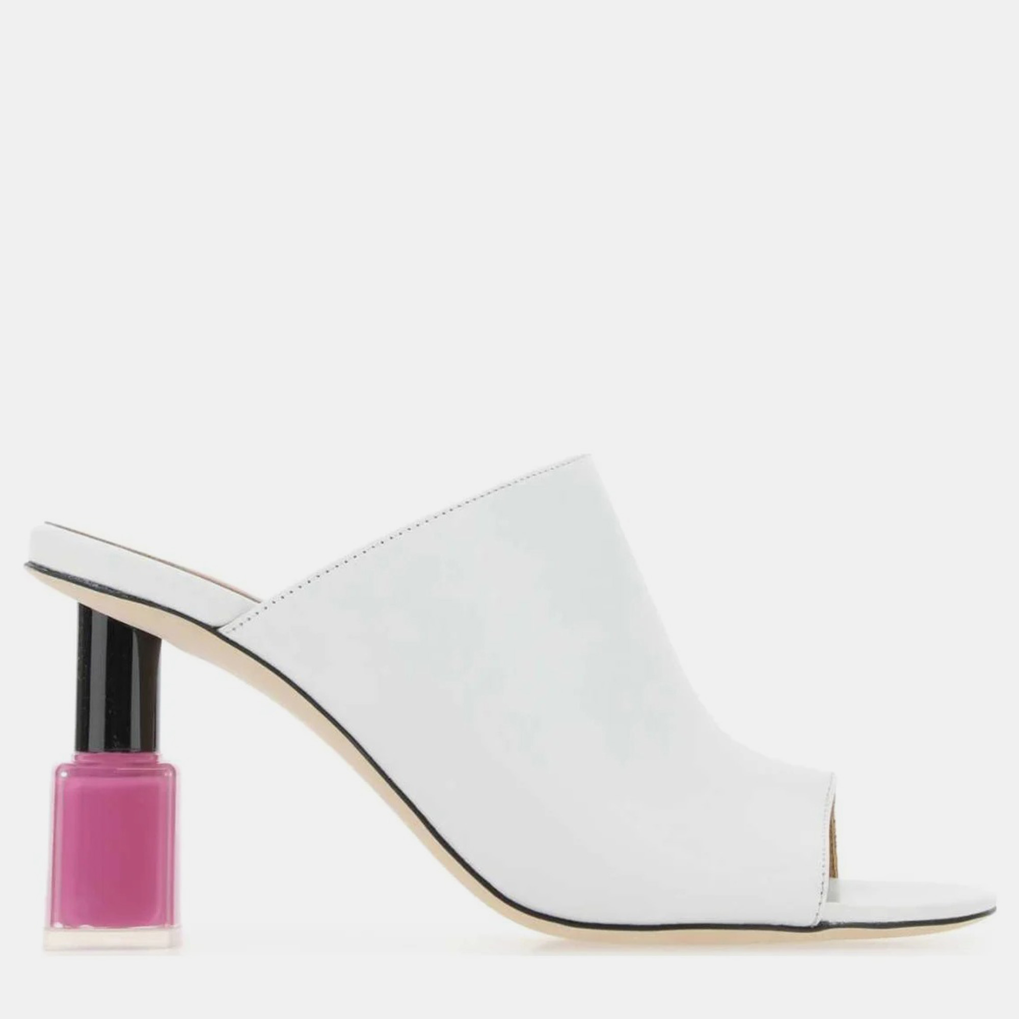 Loewe Multicolor Leather Nail Polish Mules Women’s IT 35 