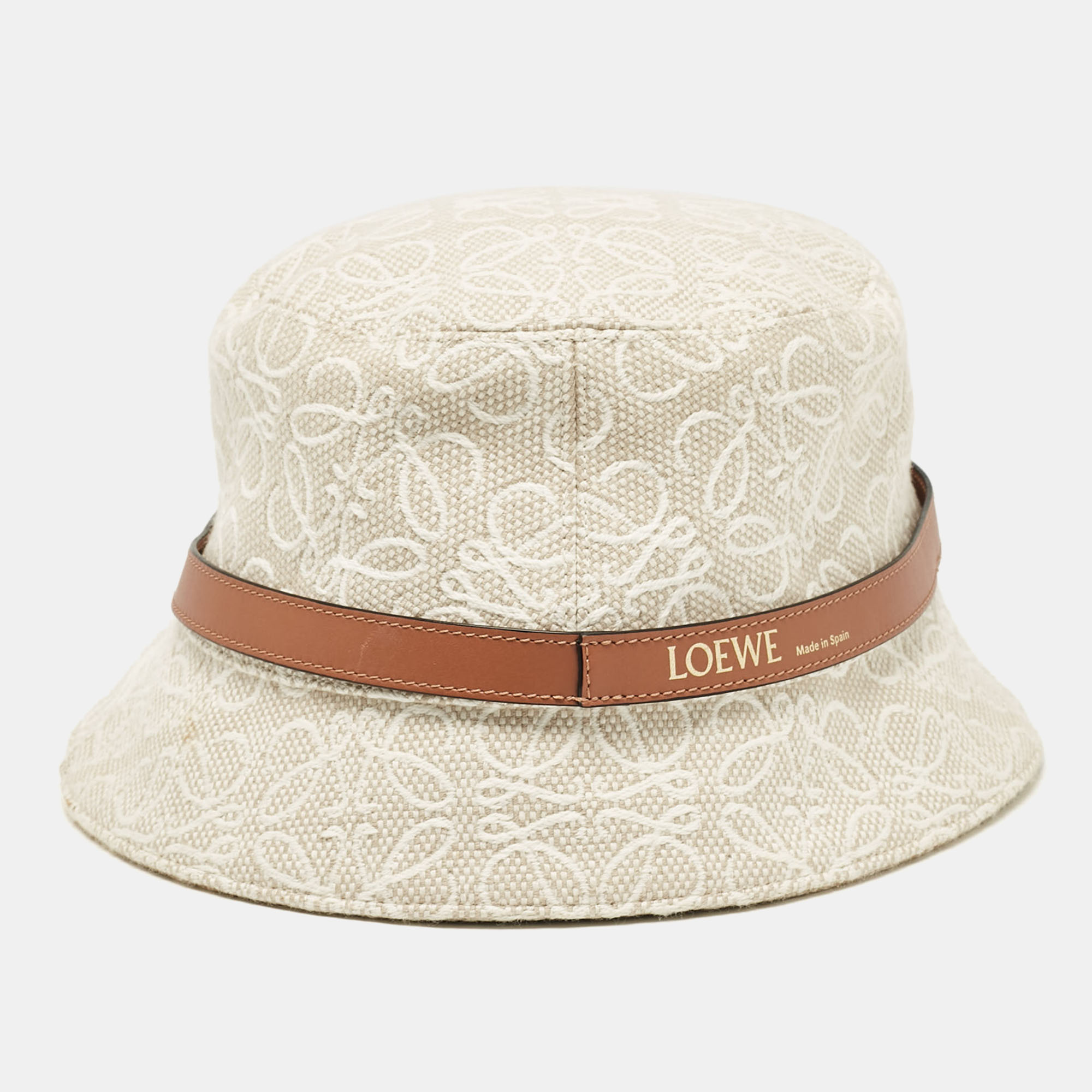 

Loewe Beige Anagram Jacquard Bucket Hat