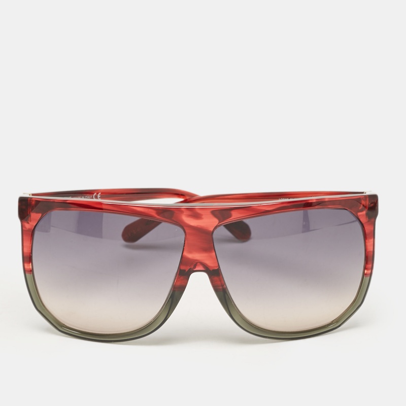 

Loewe Red/Black Gradient LW400011 Oversized Sunglasses