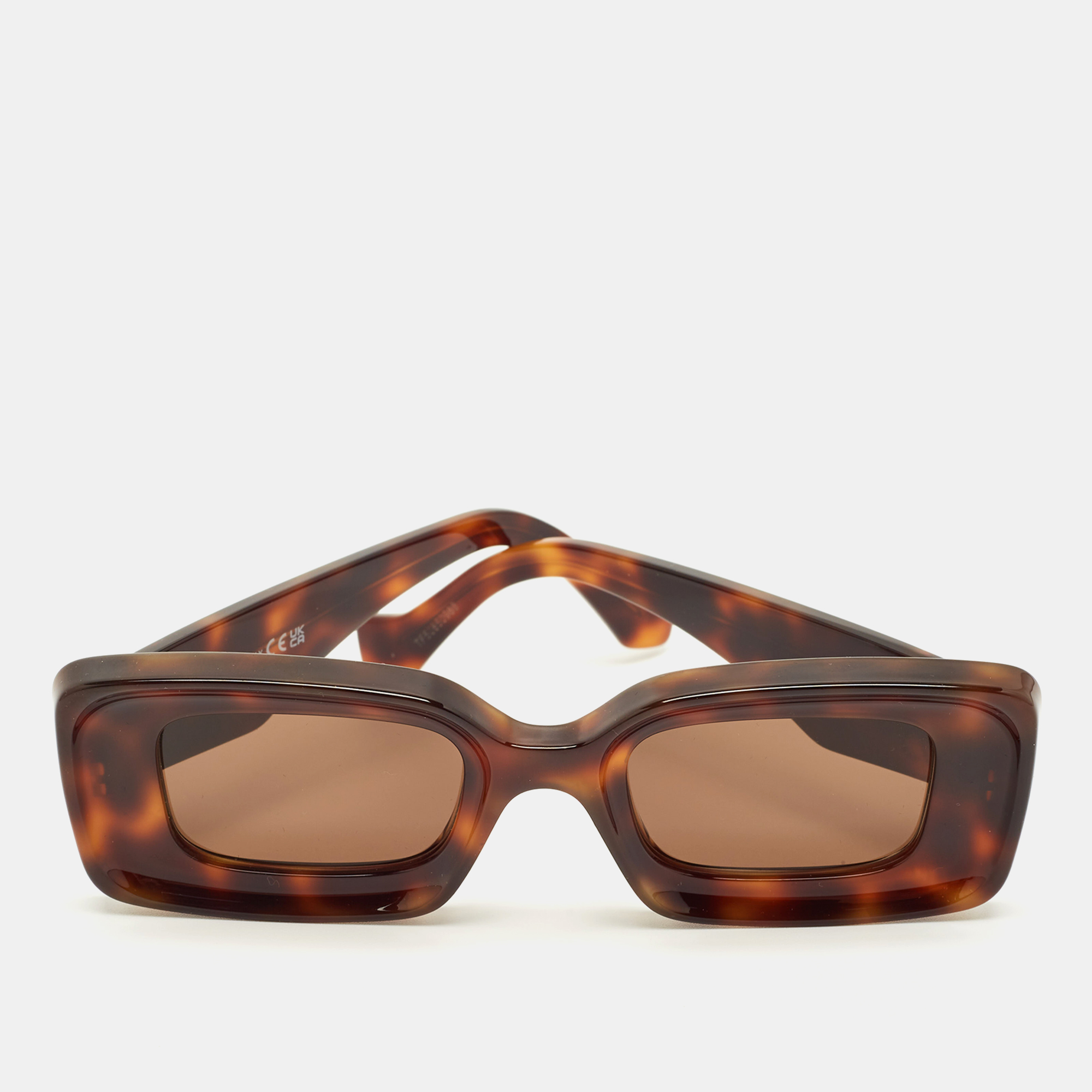 

Loewe Tortoise Brown Anagram LW40101I Frame Rectangle Sunglasses