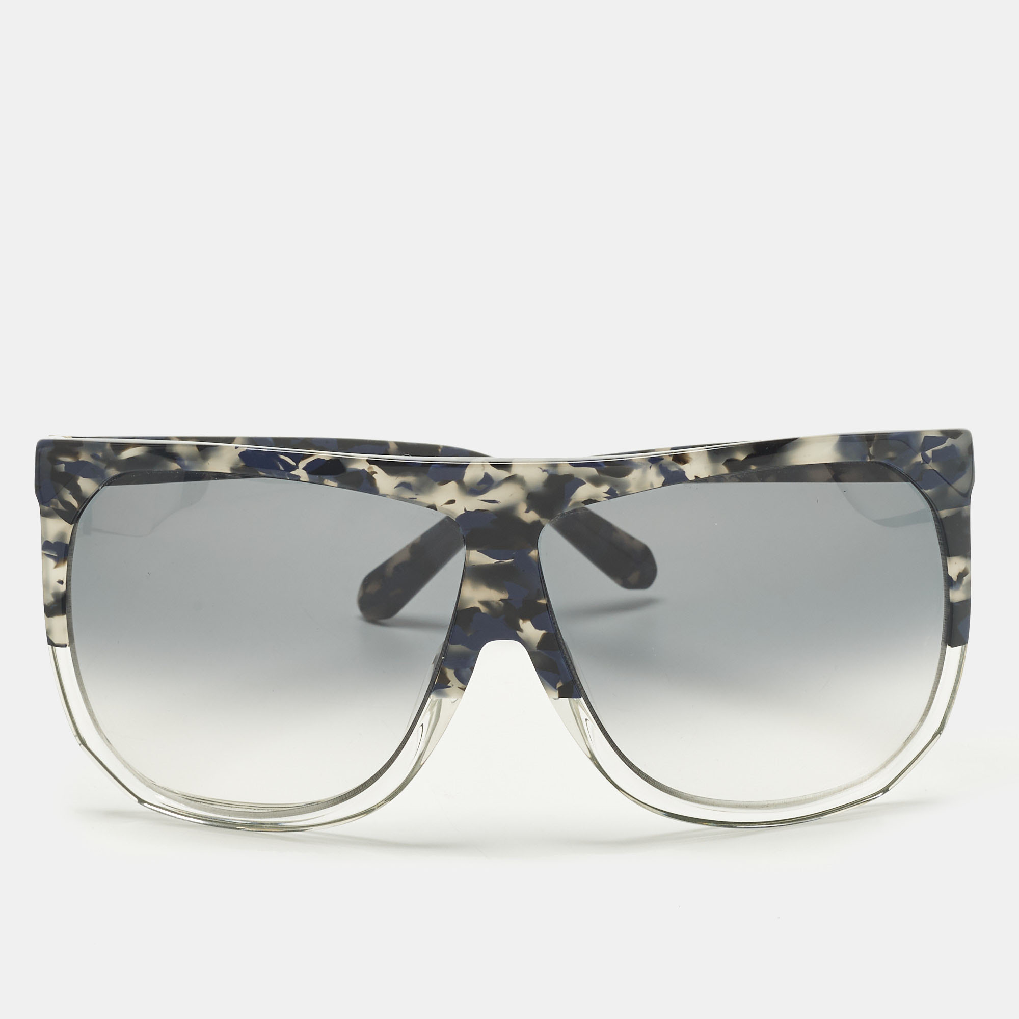 Pre-owned Loewe Blue Gradient Lw40001i Filipa Oversized Sunglasses