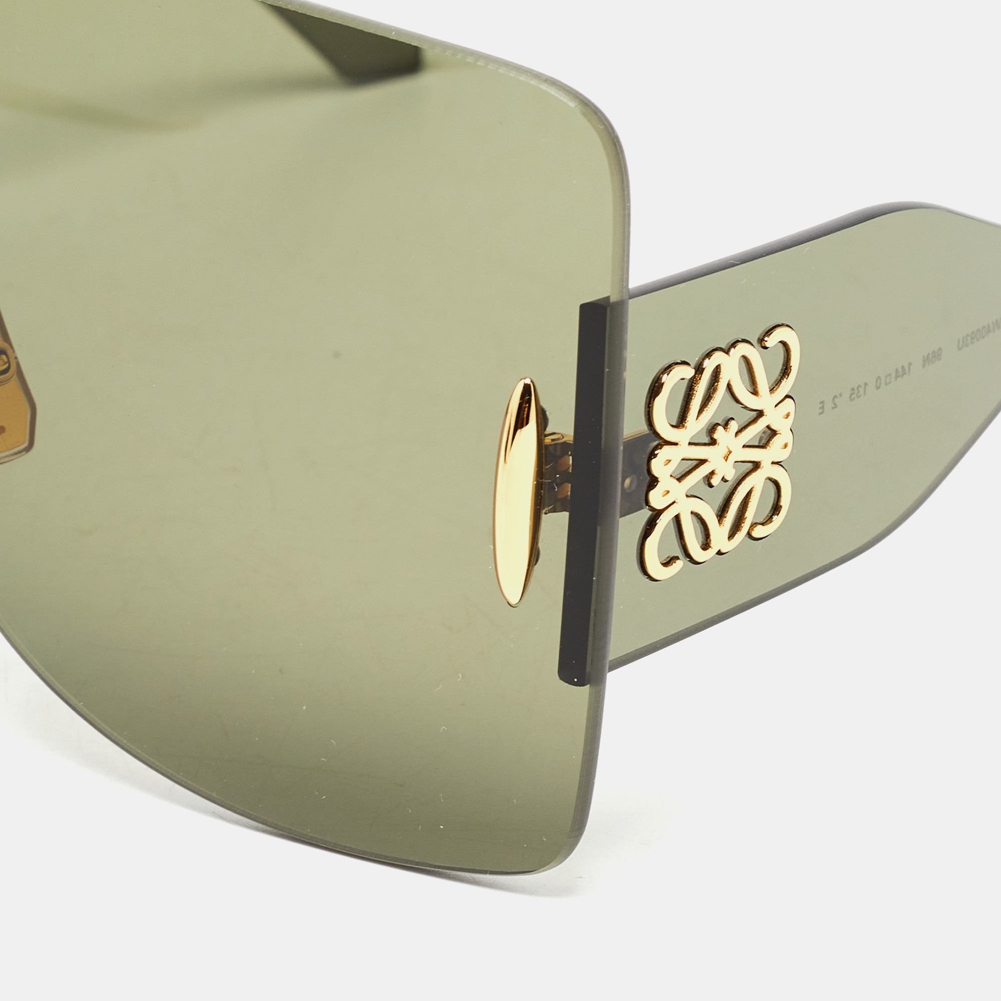 

Loewe Green LW40093U Shield Sunglasses