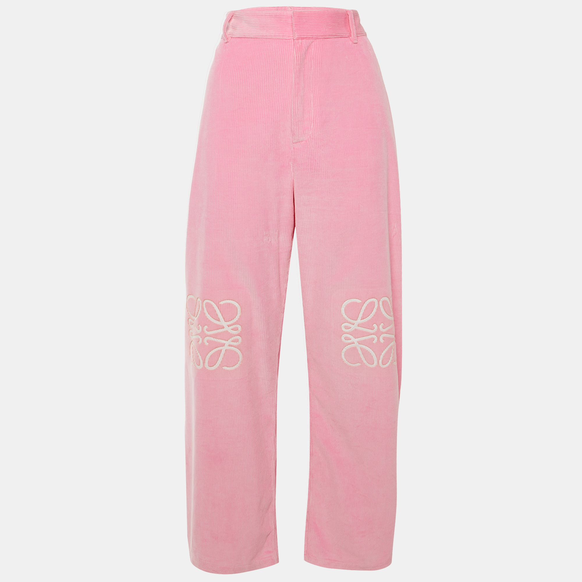 

Loewe Pink Anagram Corduroy Baggy Pants XL