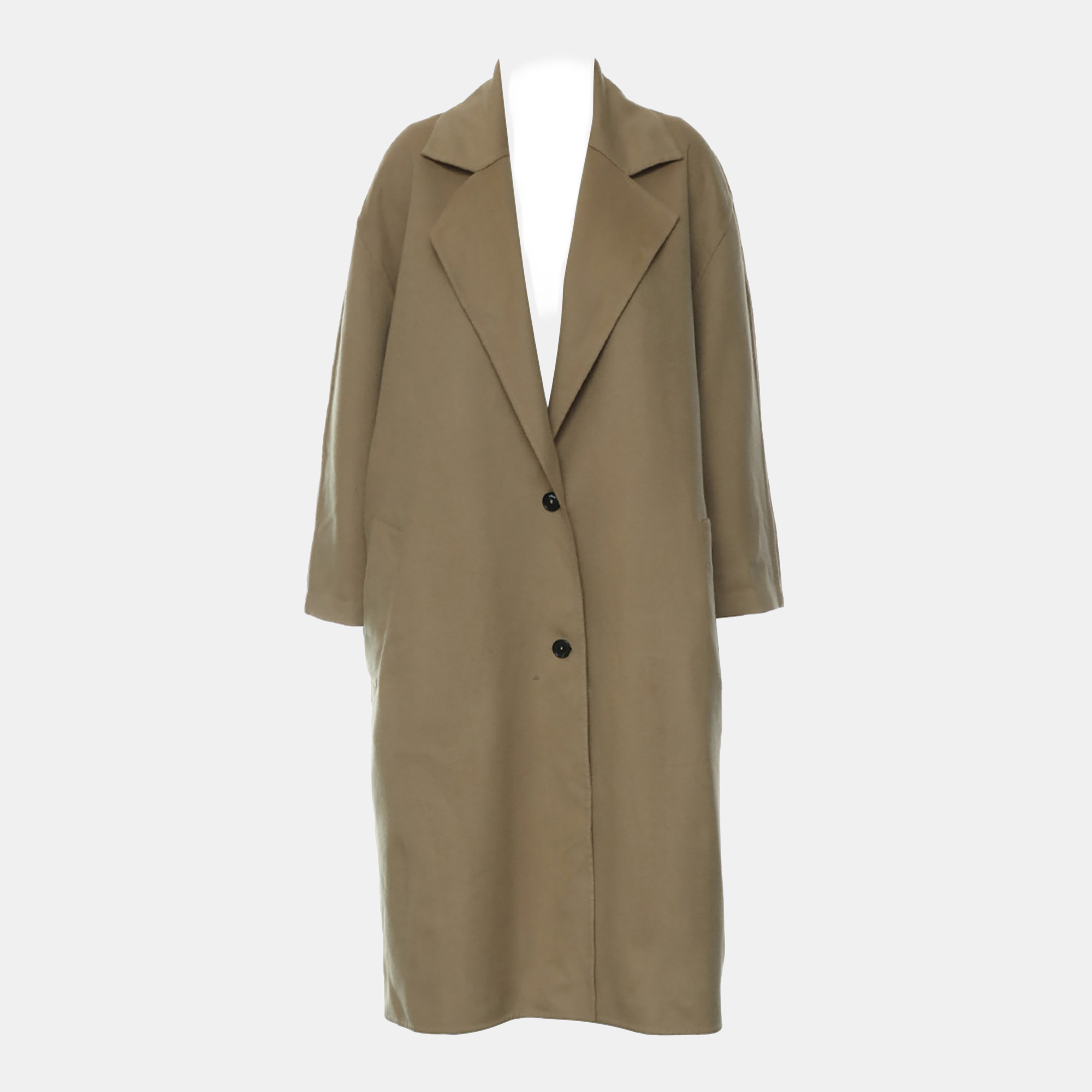 

Loewe Brown Wool Button Up Coat XS