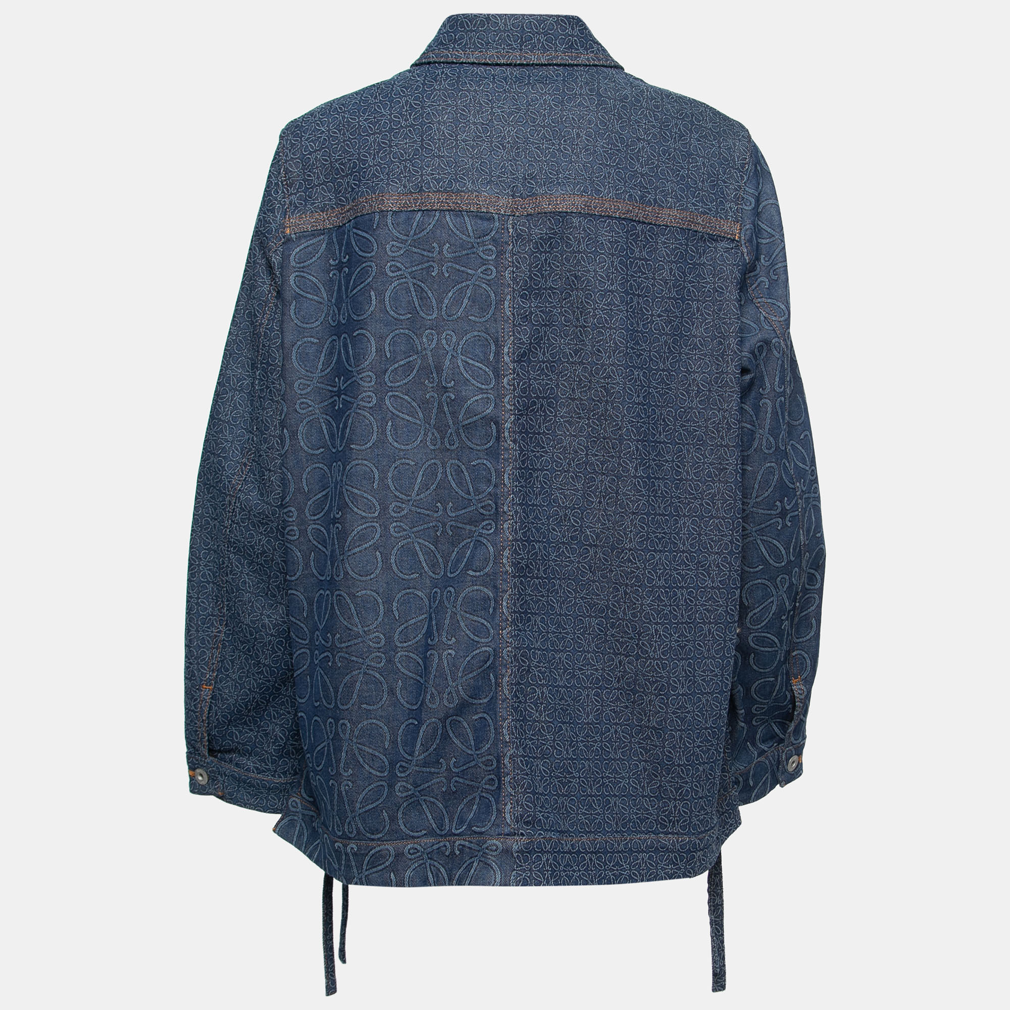 

Loewe Blue Anagram Denim Workwear Jacket