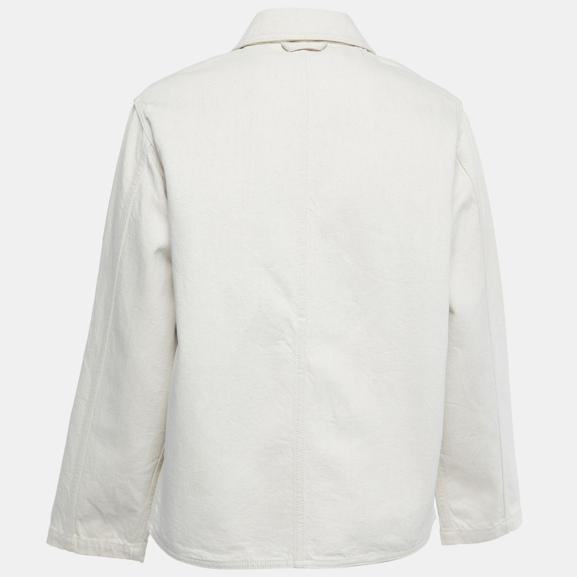 

Loewe Off White Denim Workwear Jacket