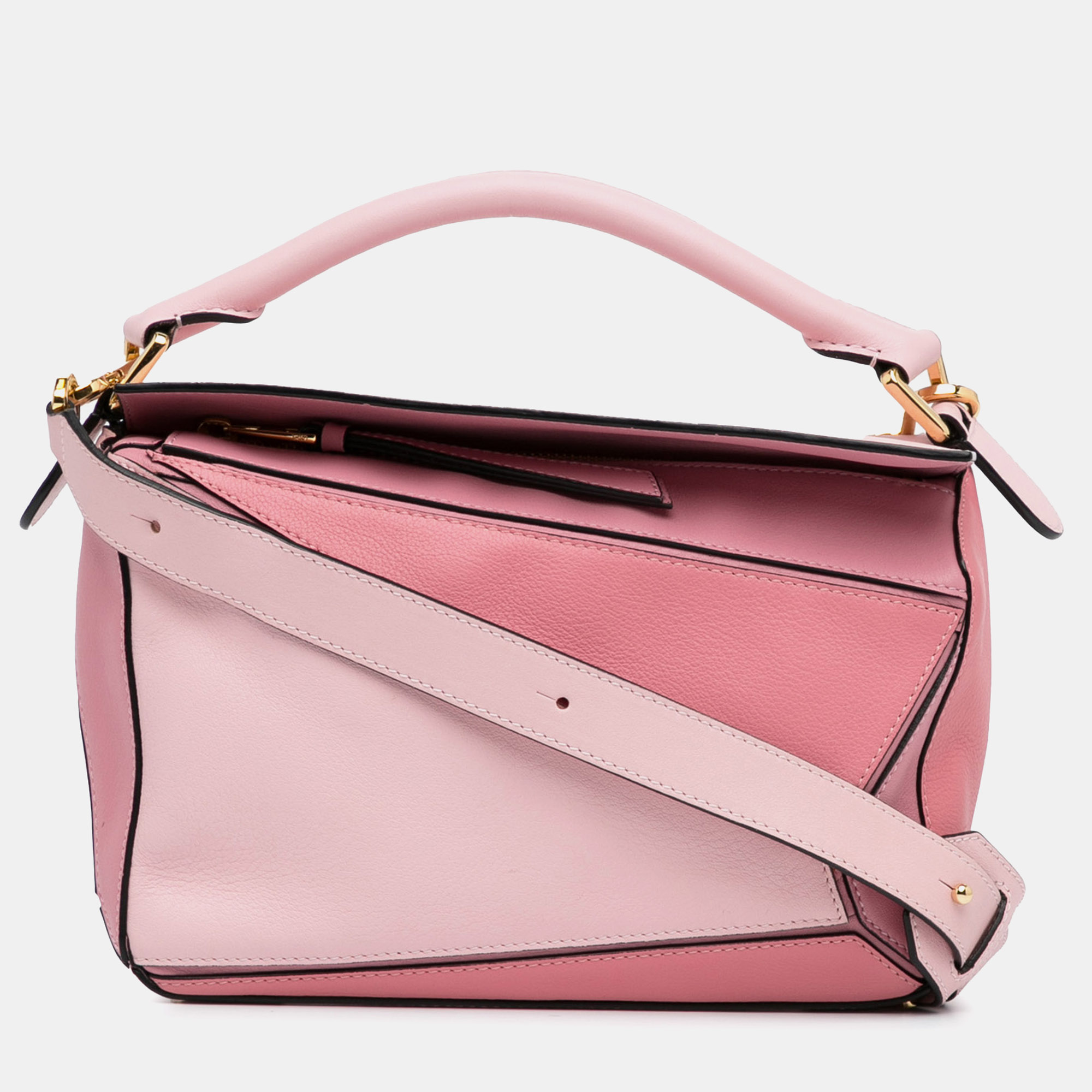 

Loewe Small Tricolor Puzzle Bag, Pink