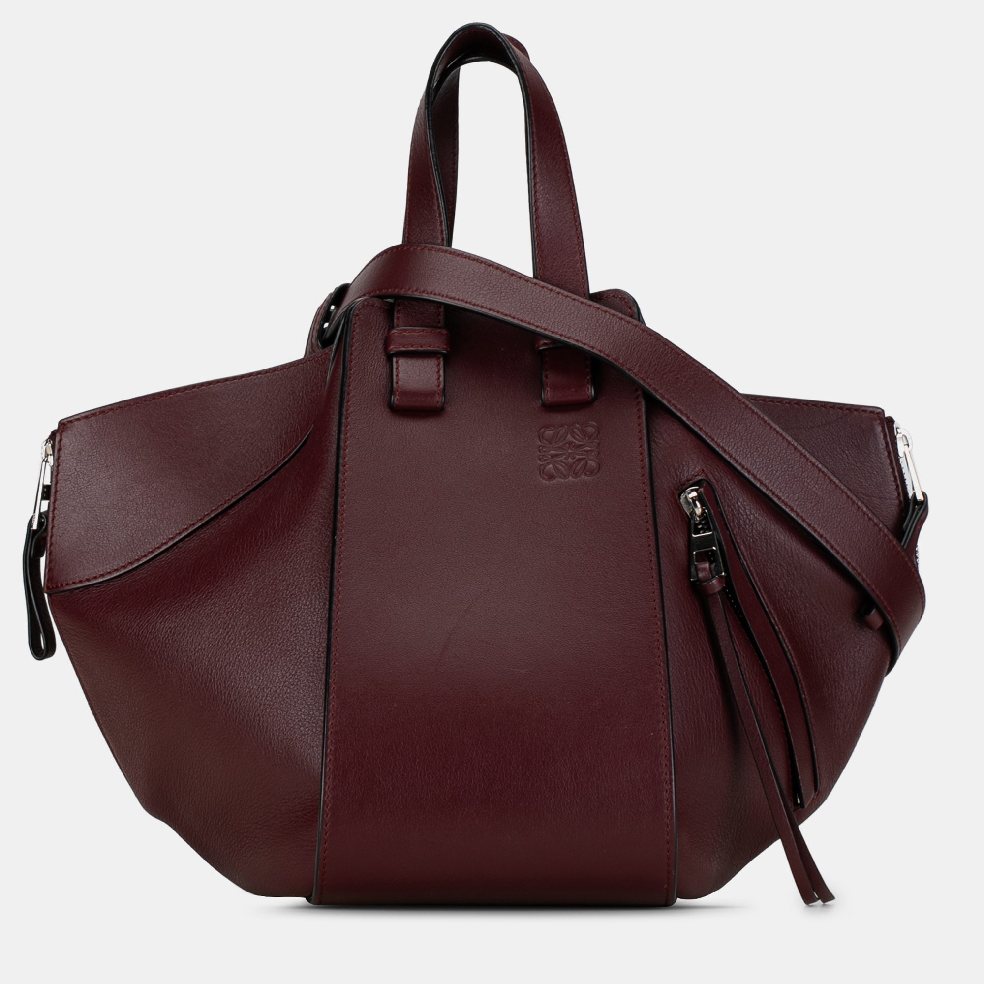 

Loewe Small Hammock Satchel, Burgundy