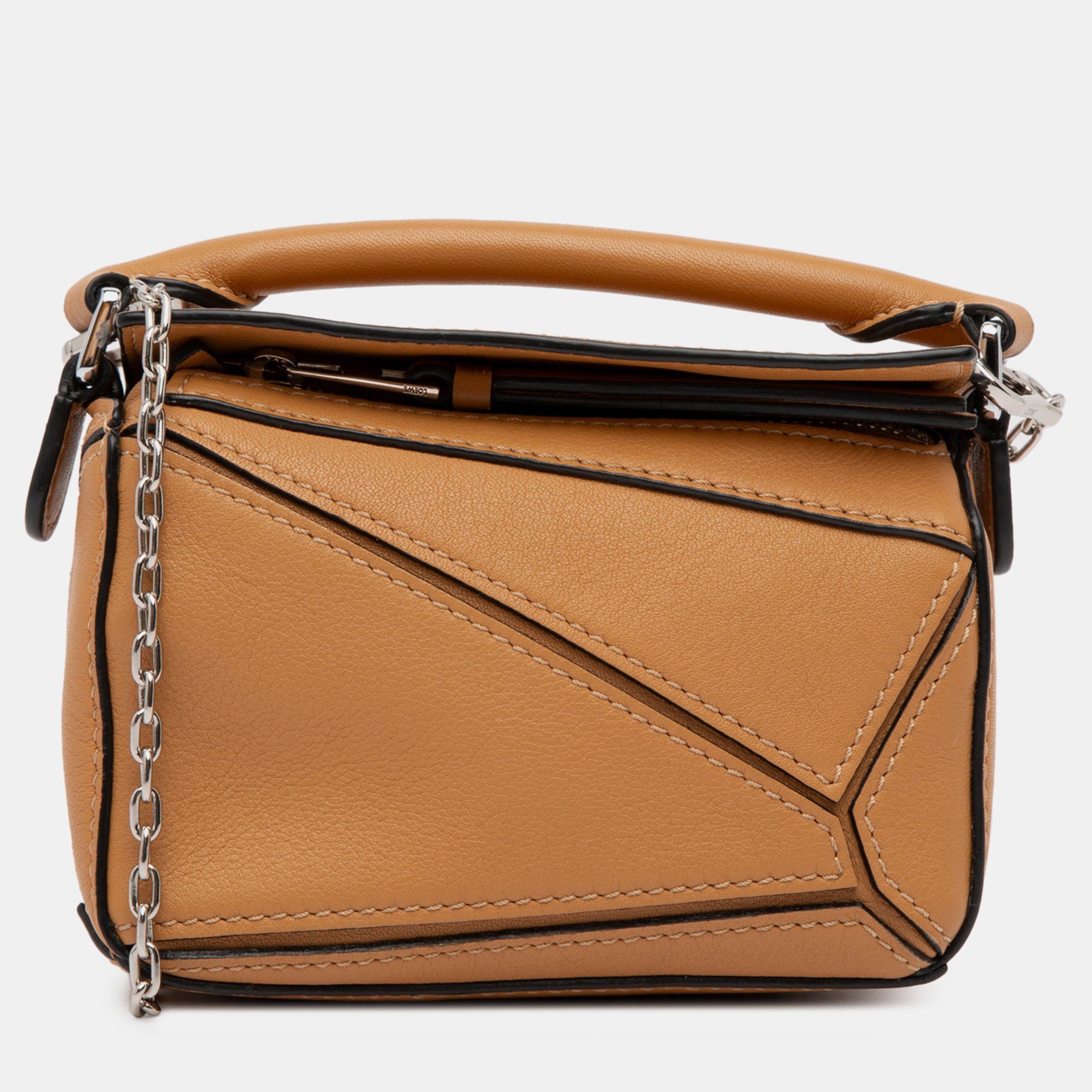 

Loewe Nano Puzzle Satchel, Brown