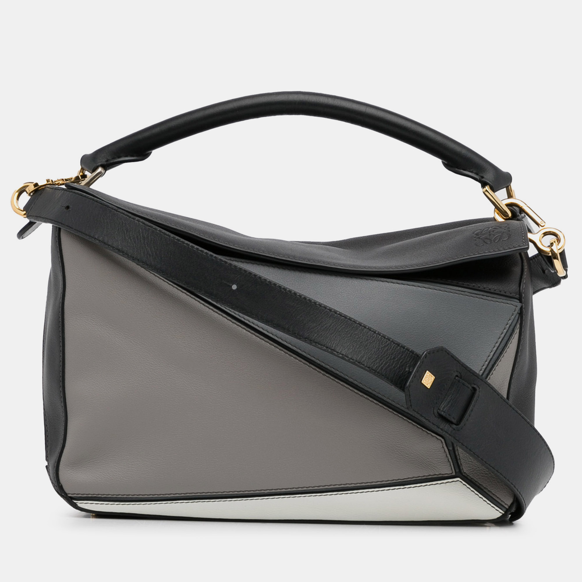 

Loewe Medium Tricolor Puzzle Bag, Grey