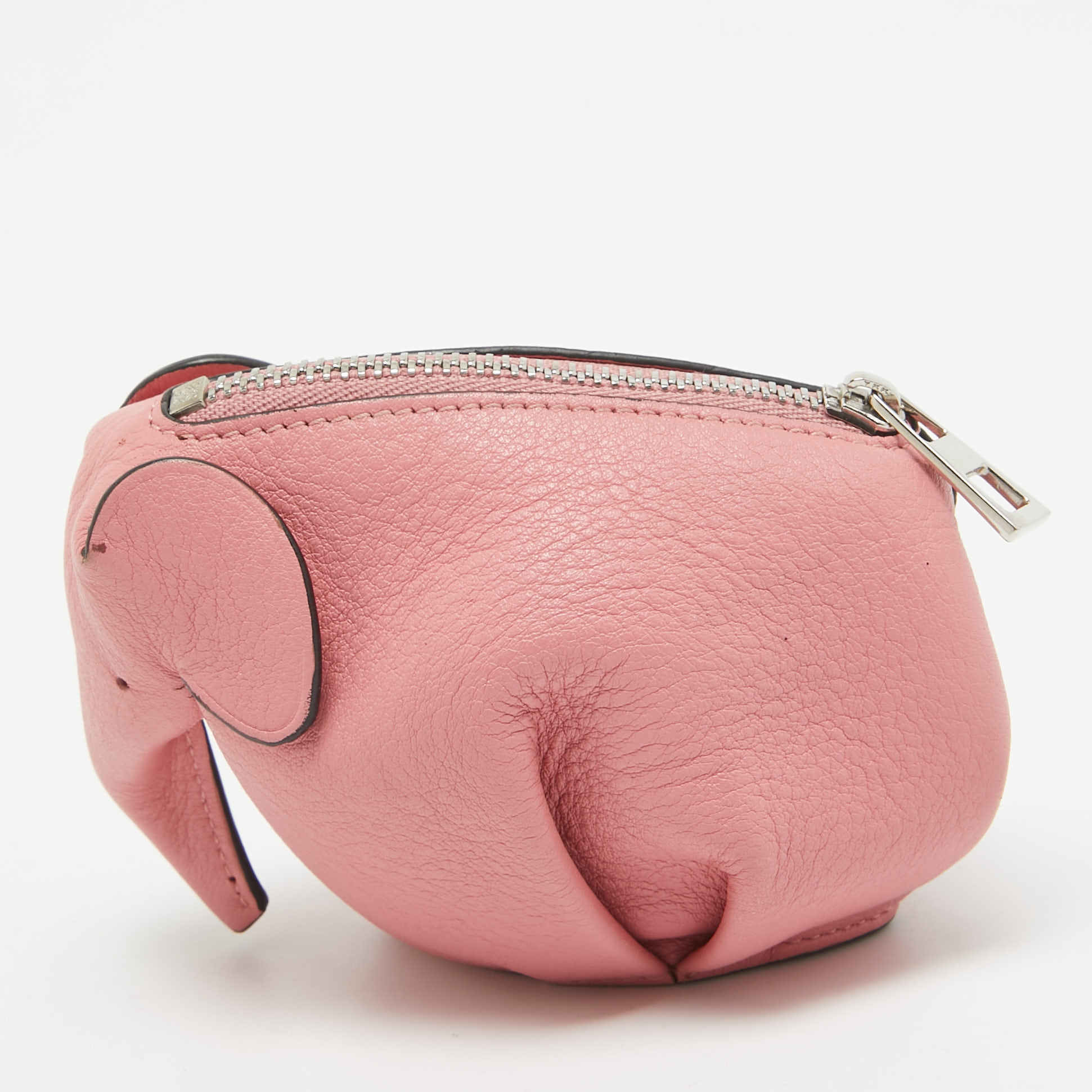 

Loewe Pink Leather Elephant Coin Purse