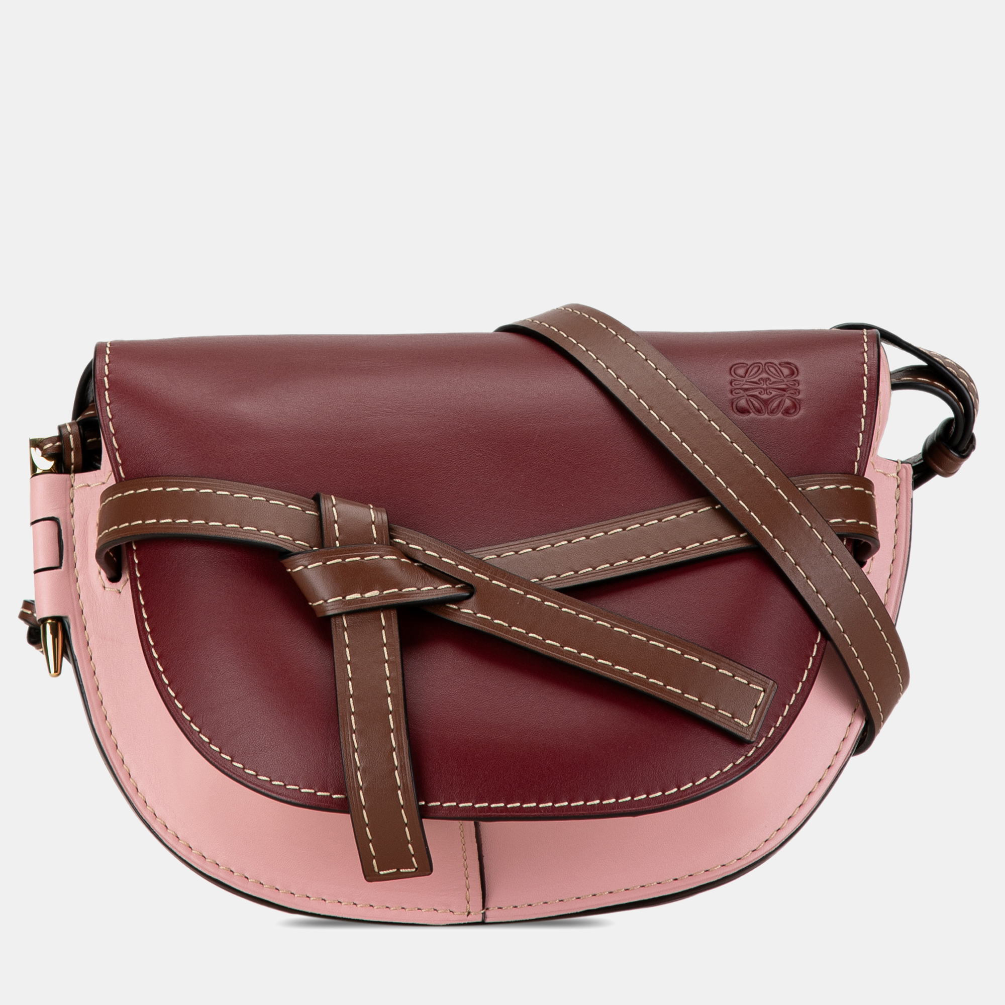 

Loewe Small Gate Crossbody, Burgundy