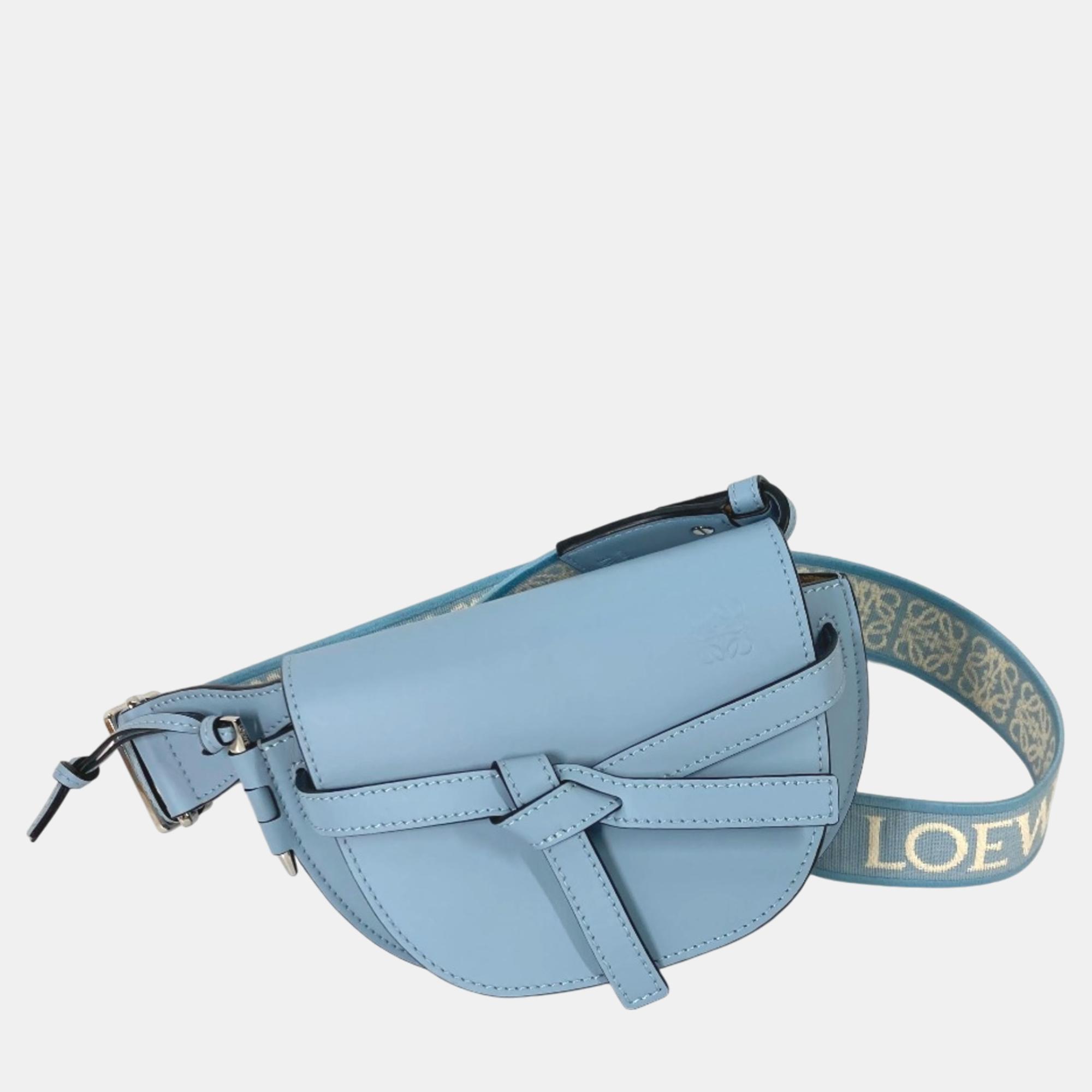 

Loewe onyx blue Pochette Crossbody Bag