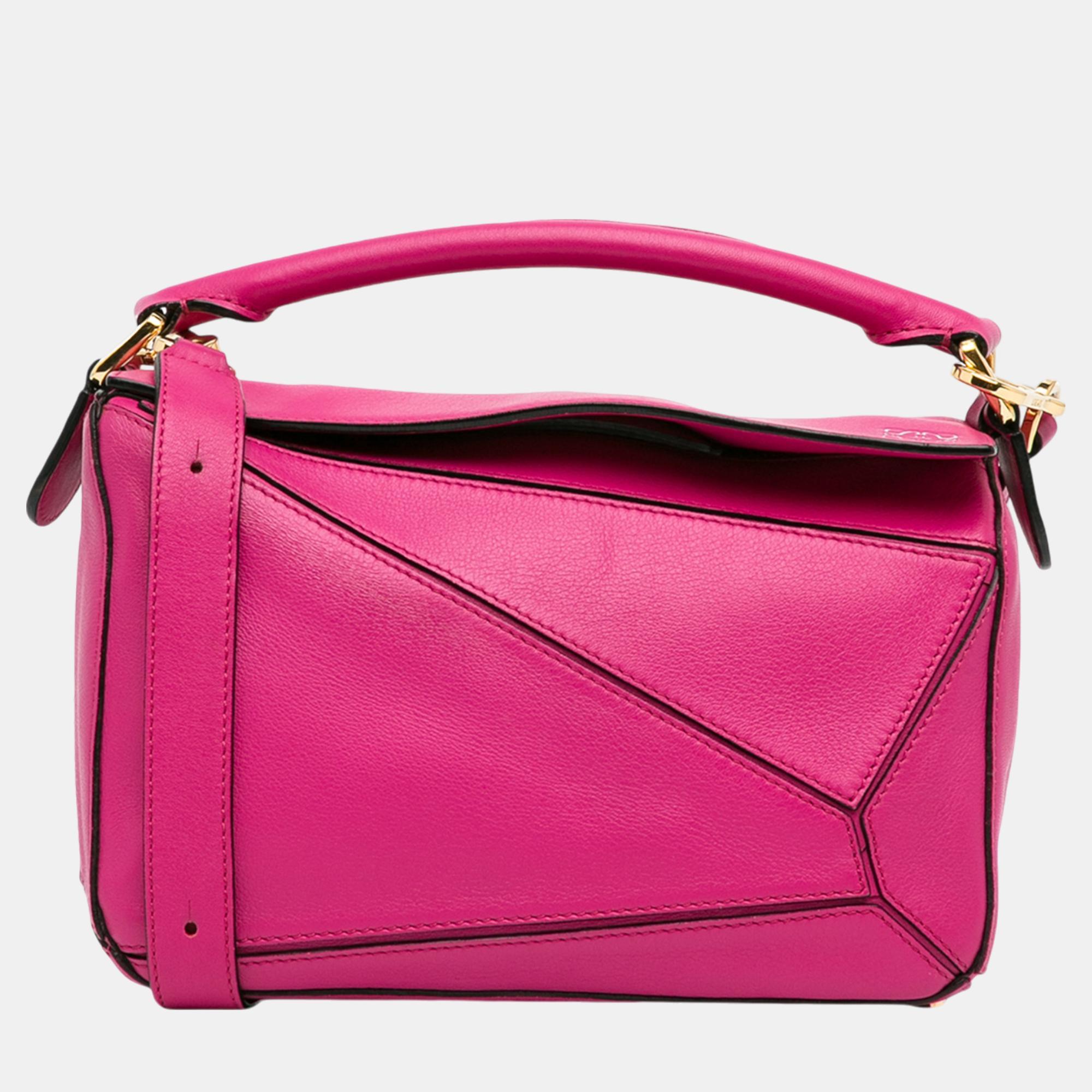 

Loewe Pink Medium Puzzle Bag