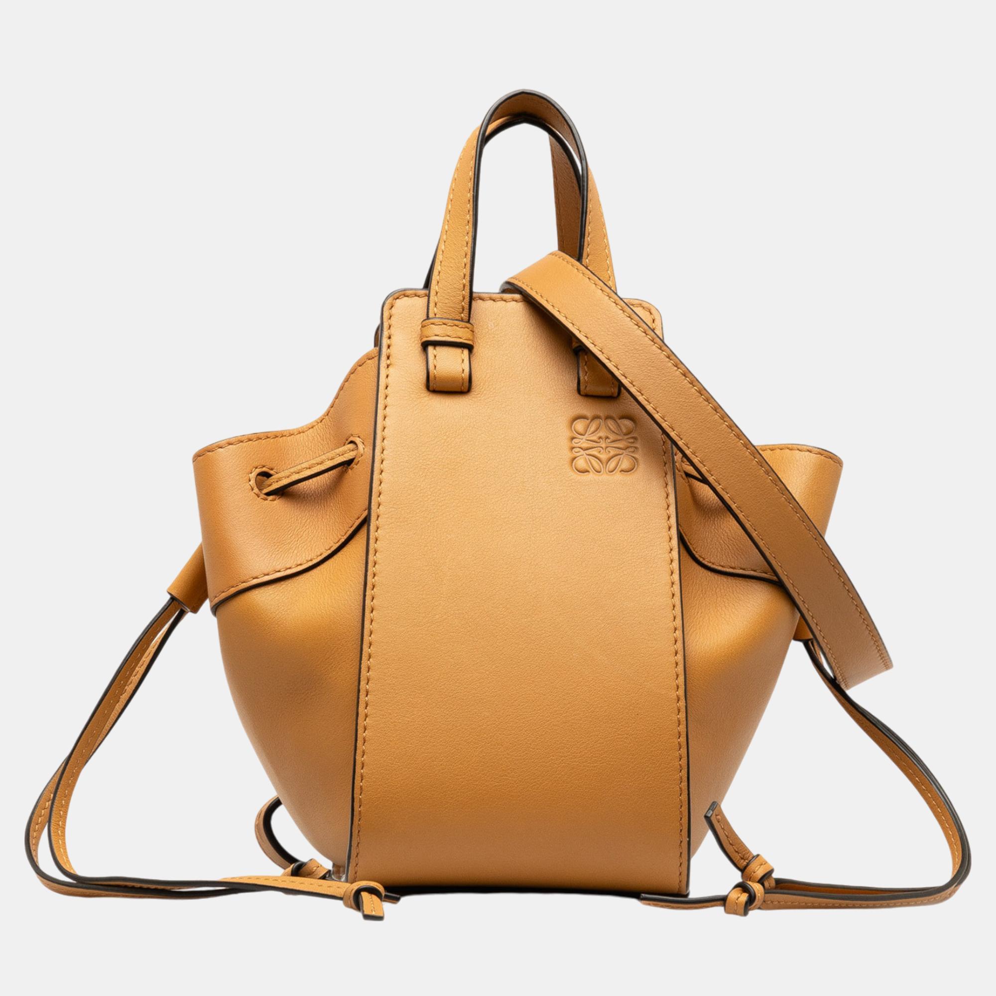 

Loewe Brown Mini Hammock Bag