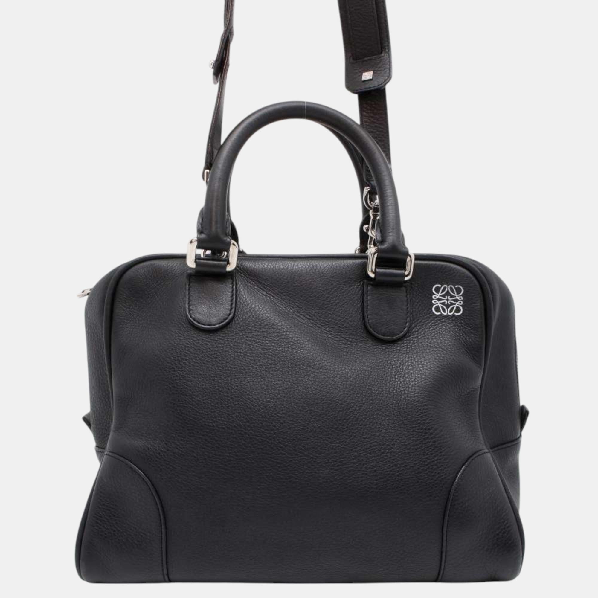 

Loewe Amazonas Black Leather Size