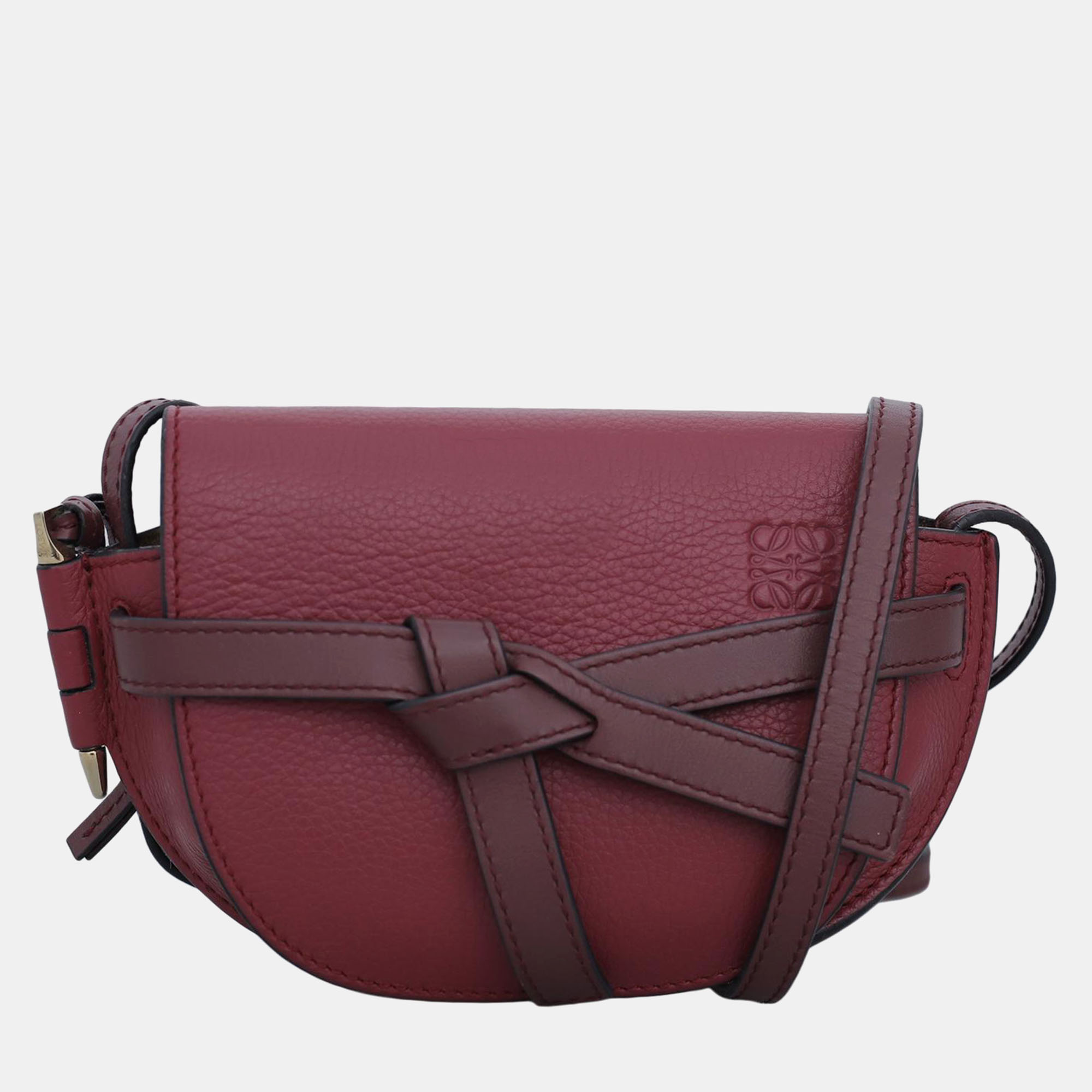 

Loewe Mini Gate Crossbody Bag, Red