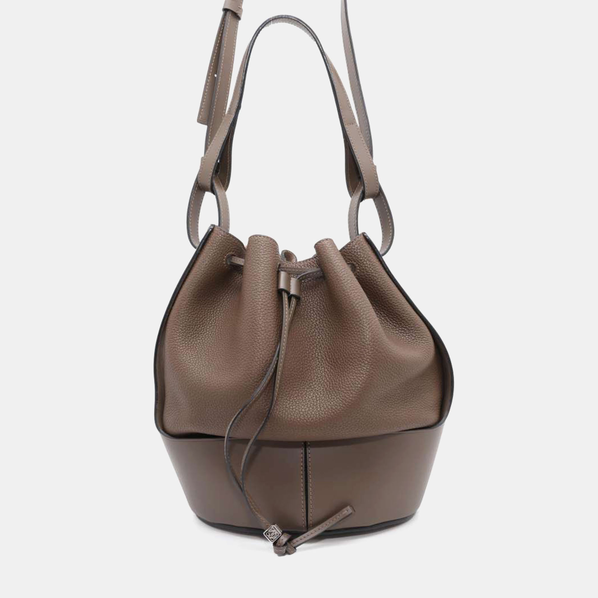 

Loewe Balloon Brown Leather Shoulder Bag