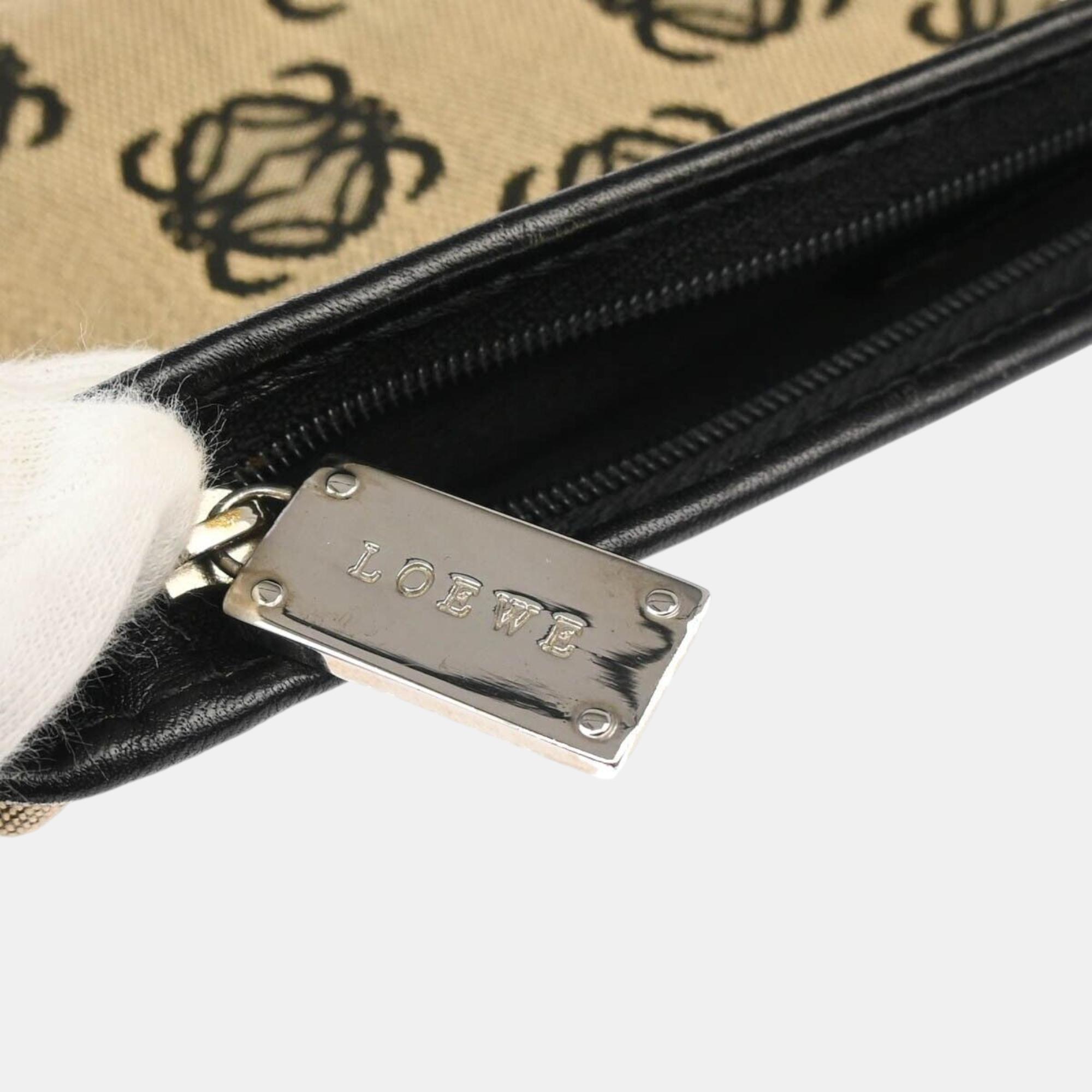 Loewe Beige Canvas Handbag 