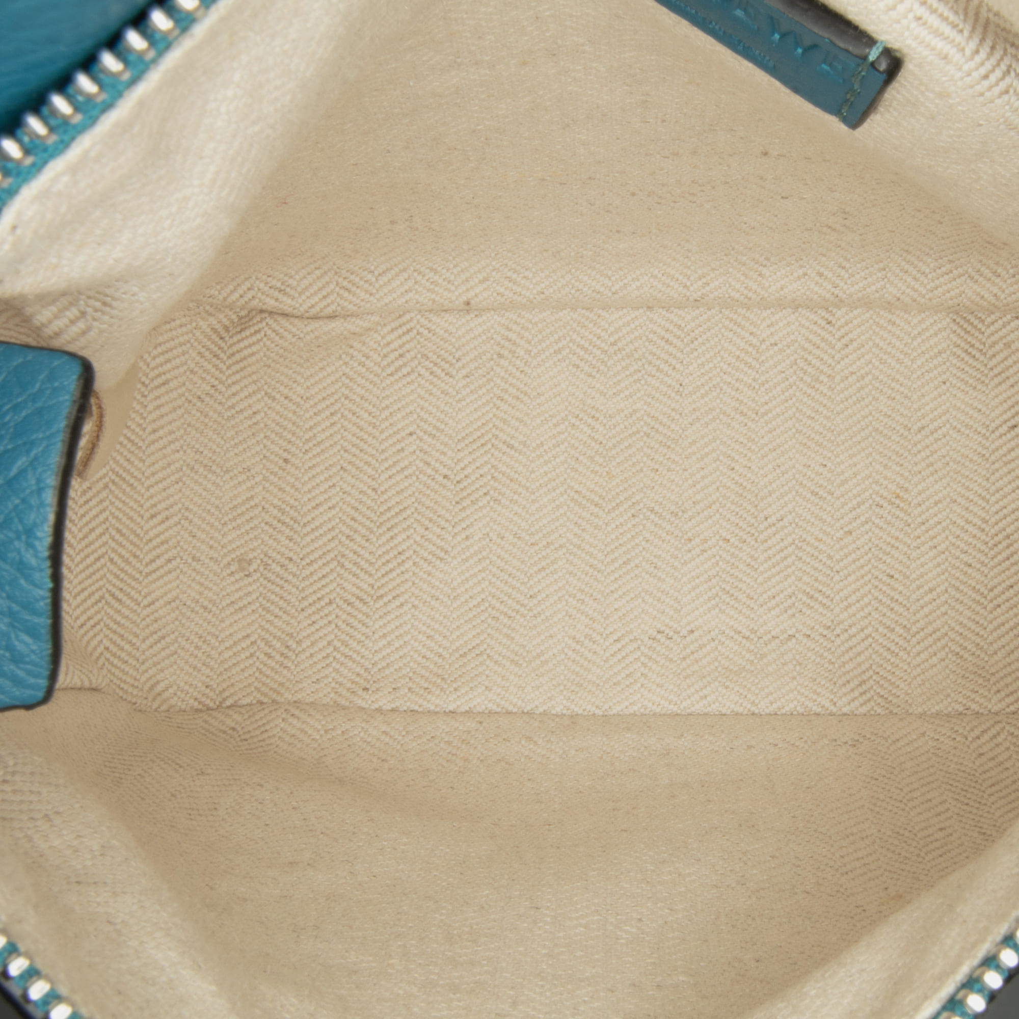 Loewe Blue Mini Tricolor Puzzle Satchel 
