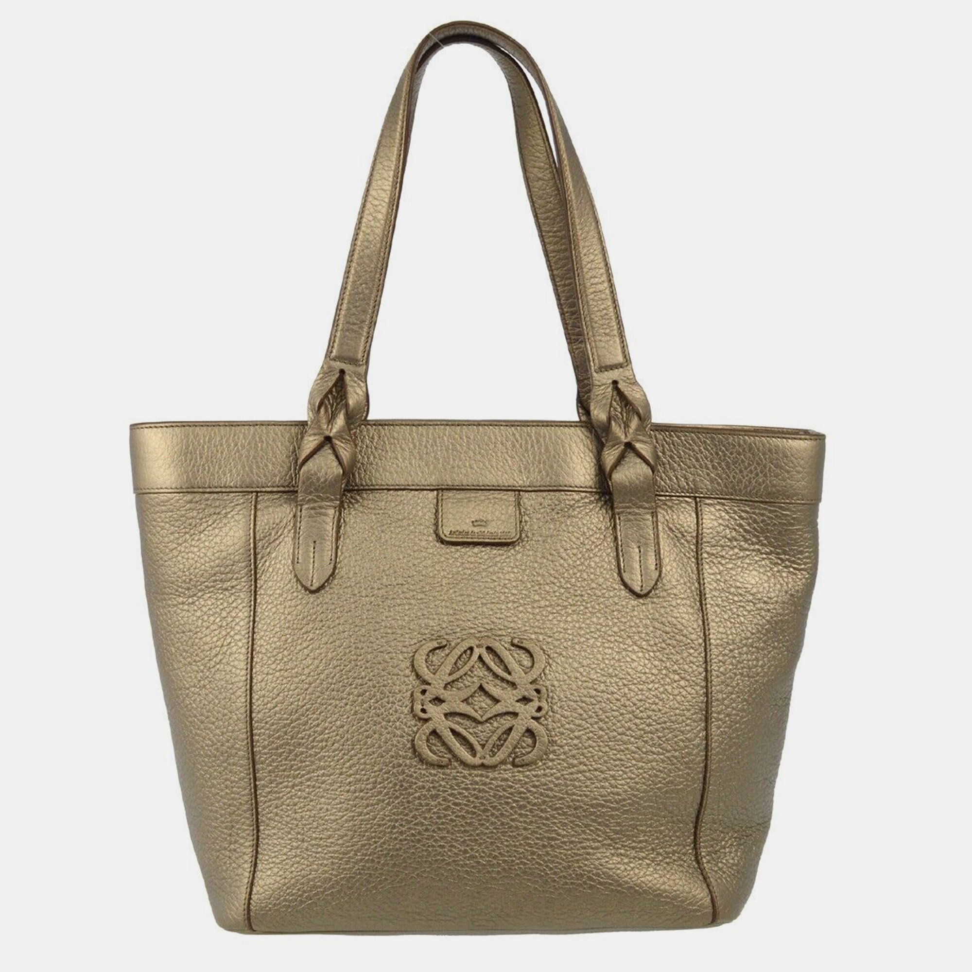 

Loewe Gold Tote Handbag