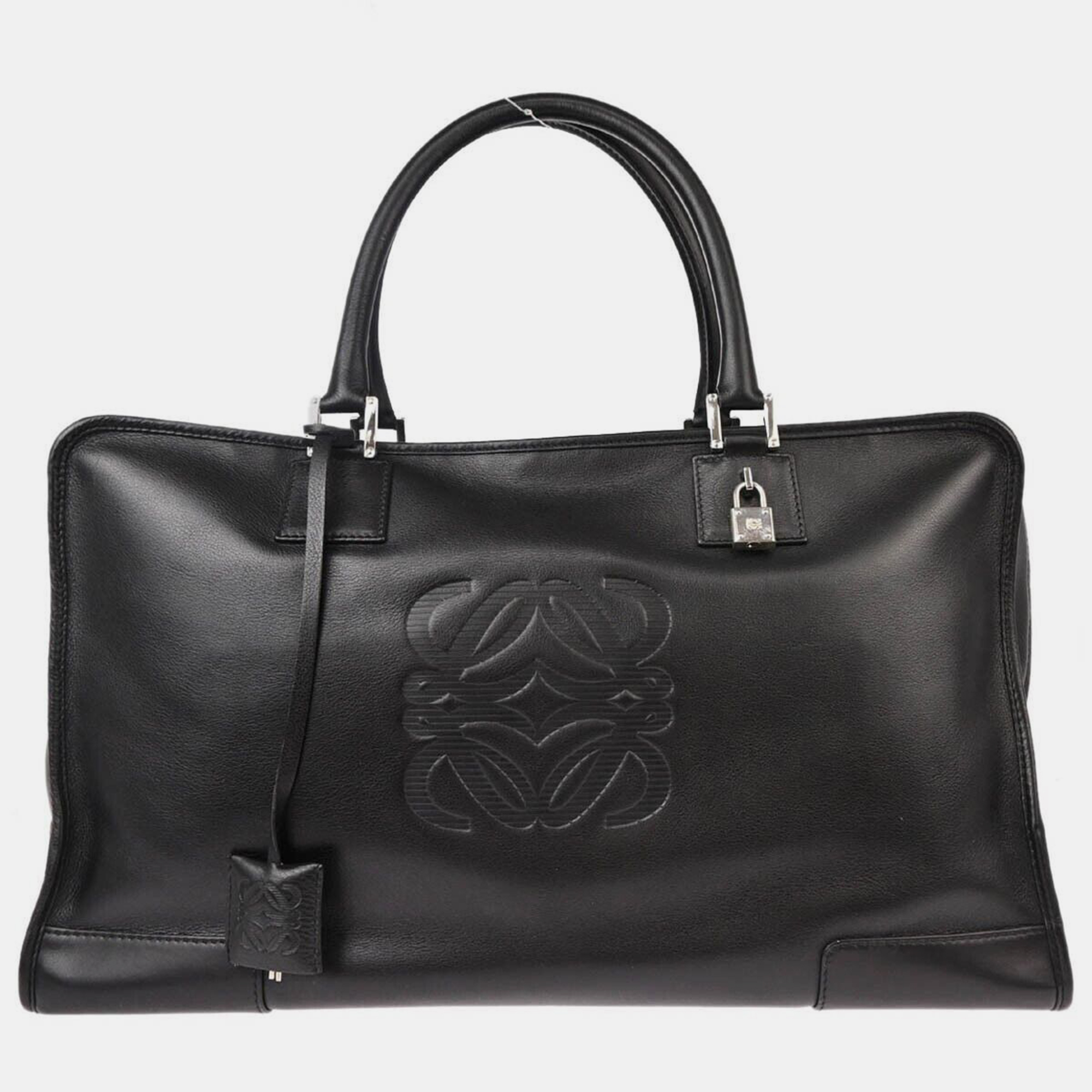 

Loewe Black Lambskin Amazona 44 Handbag