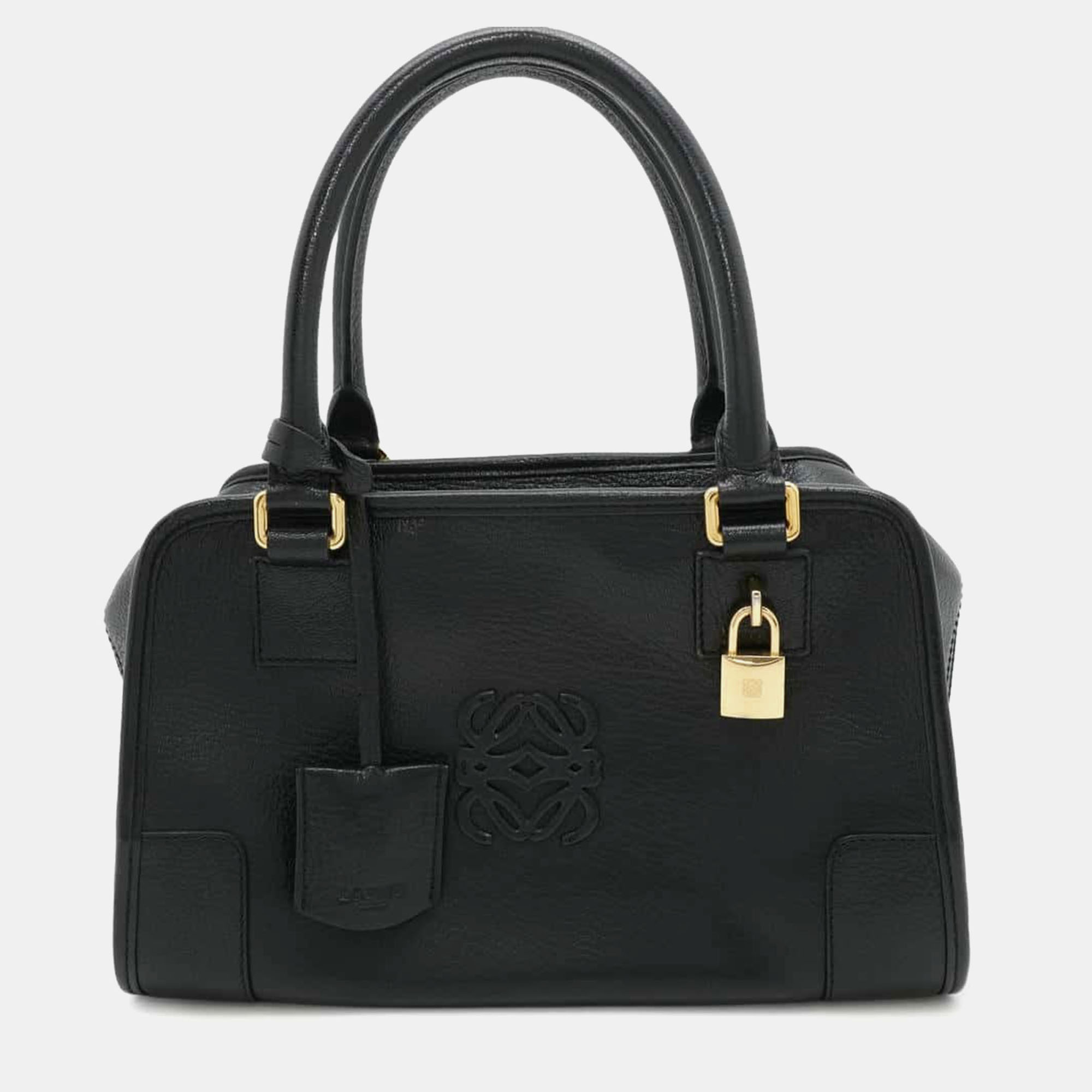 

Loewe Amazonas Black Leather Size